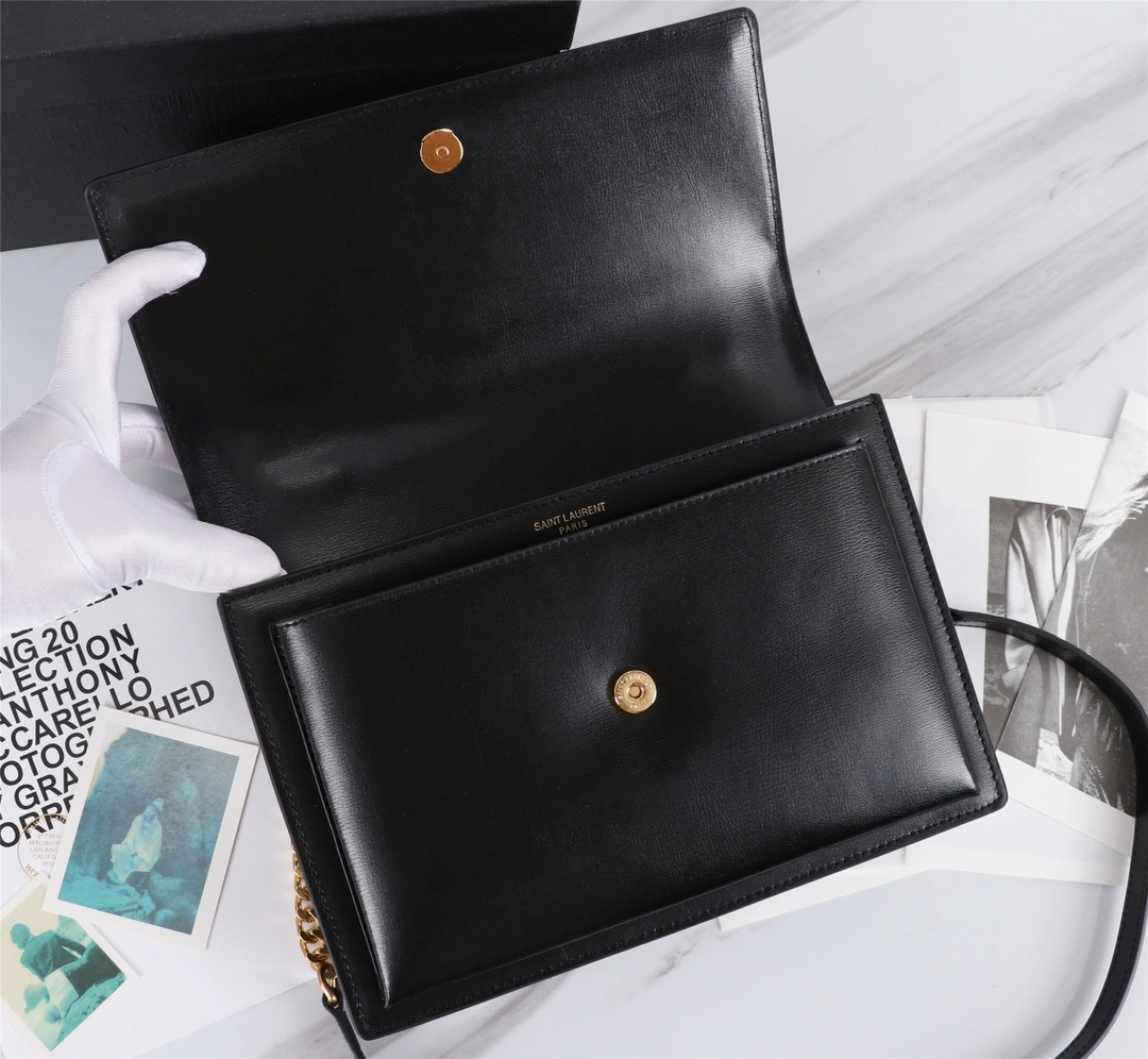 Y*SL Bag Top Quality 25*18*5CM WrinkleFree 9210