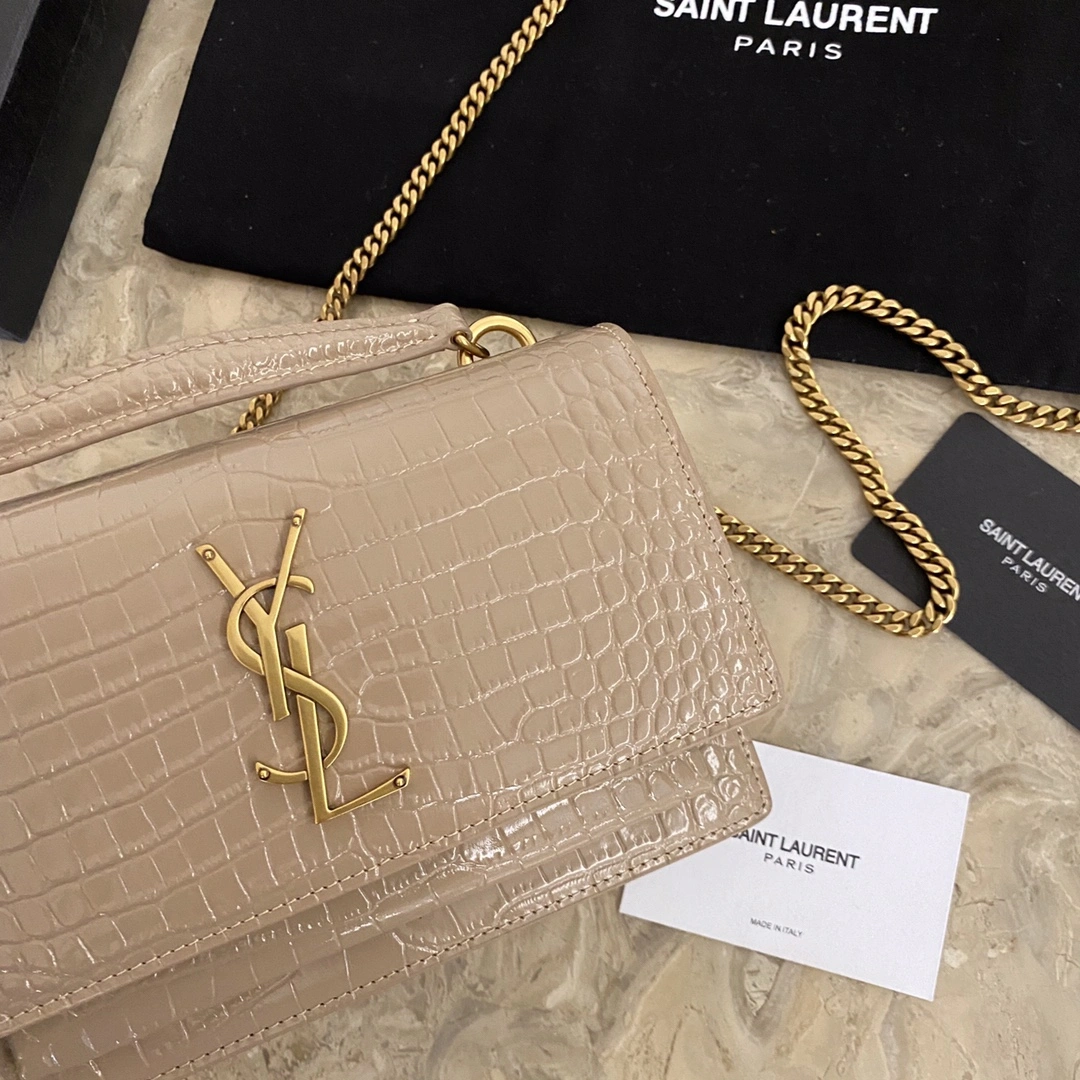 Y*SL Top Bag 19*14*5.4cm Modern 9240