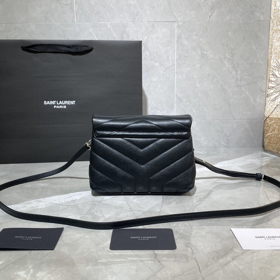 Y*SL Top Bag 20×14×7cm Trendy 9225