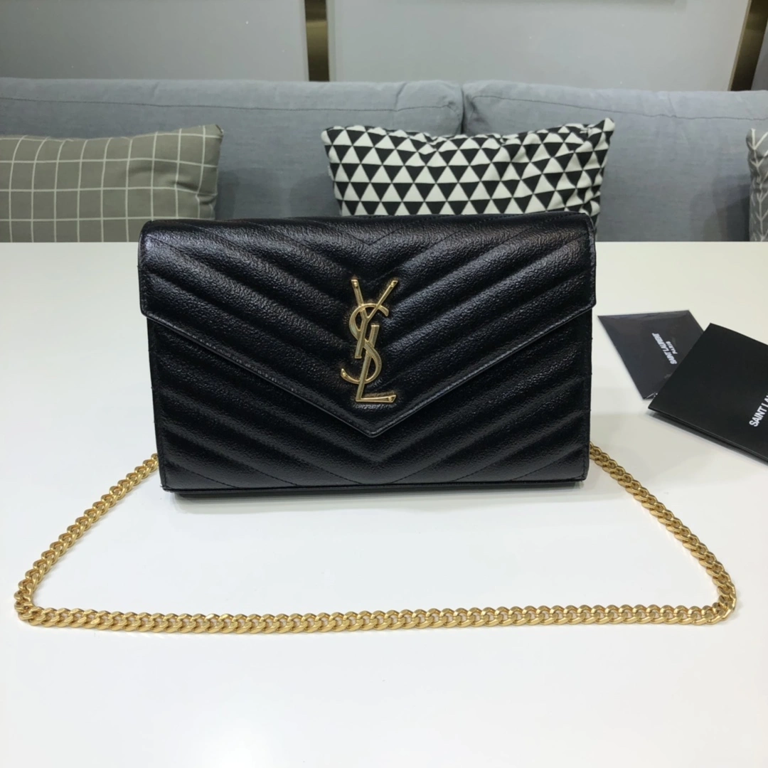 Y*SL Top Bag 22.5*14*4cm Reliable 9243