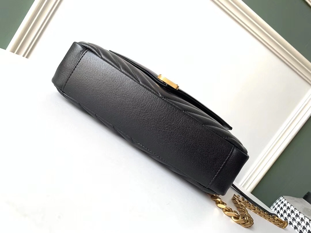 Y*SL Top Bag 24X17X6Cm Practical 9228