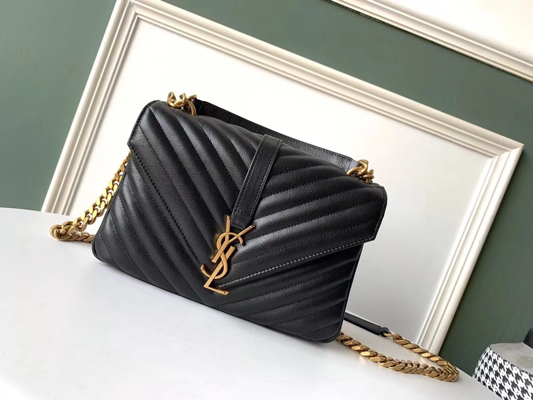 Y*SL Top Bag 24X17X6Cm Practical 9228