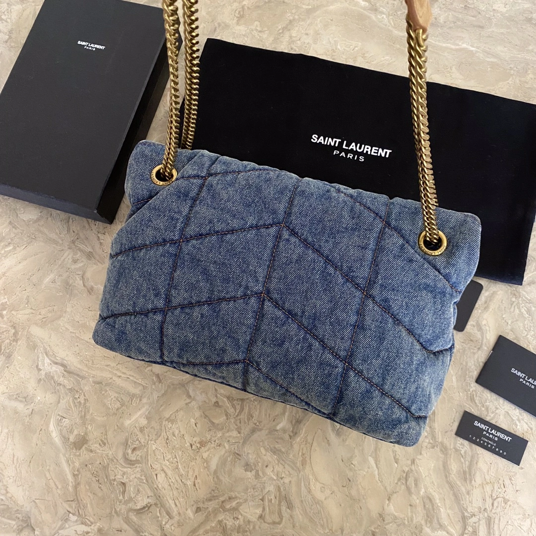 Y*SL Top Bag 29x17x11cm Breathable 9242