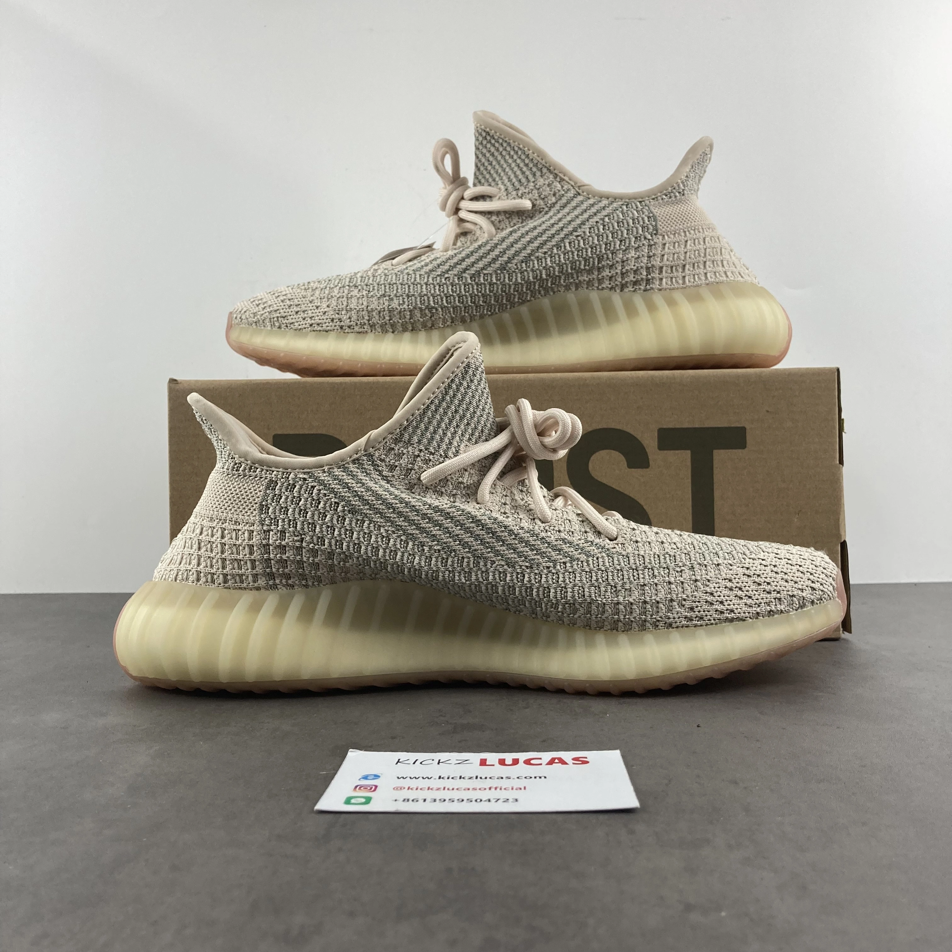Bright Yeezy 350 Boost V2 Citrin Non-Reflective FW 2667