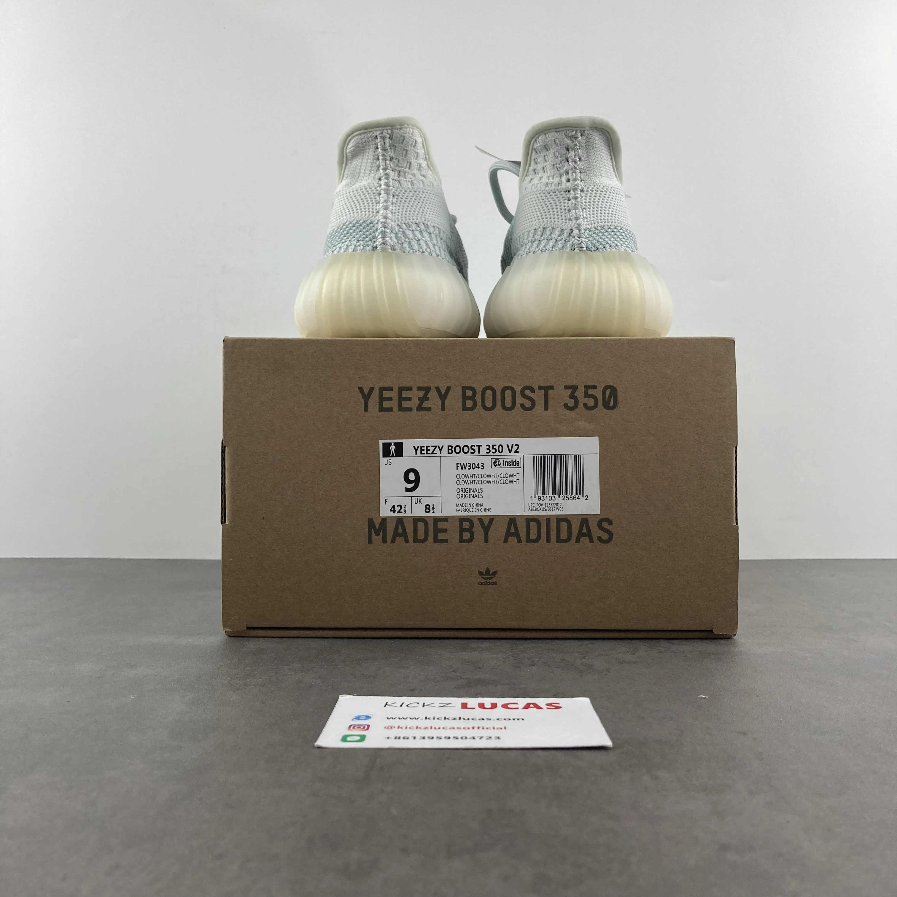 SoftTouch Yeezy 350 V2 Cloud White Reflective FW 2664