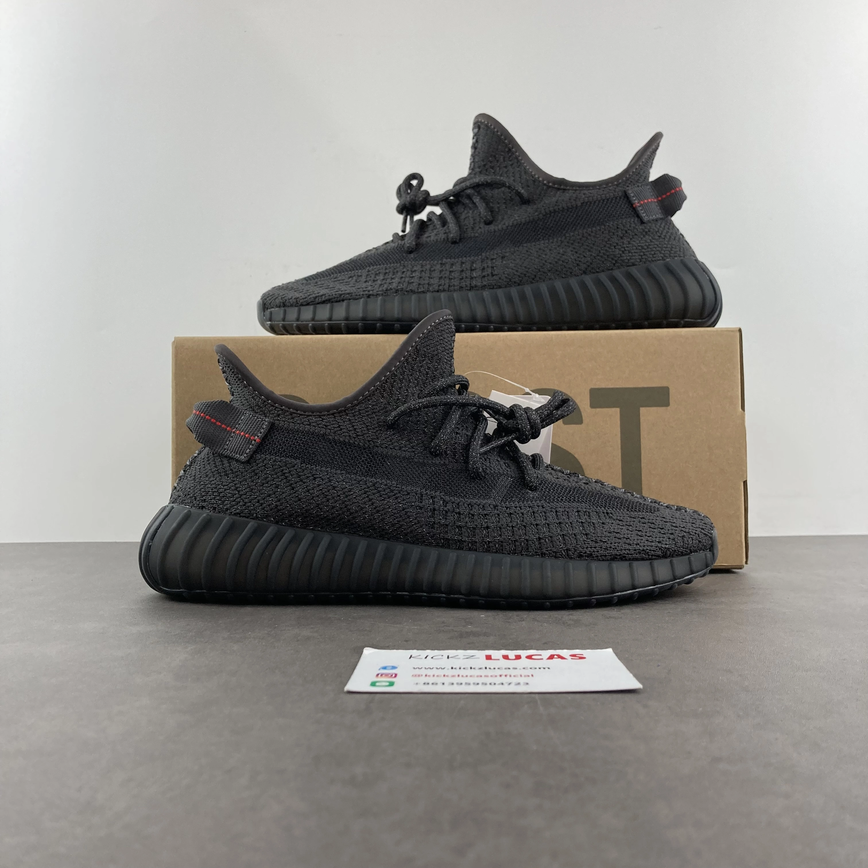 Yeezy Boost 350 V2 Black Non-Reflective FU MoistureWicking 2672
