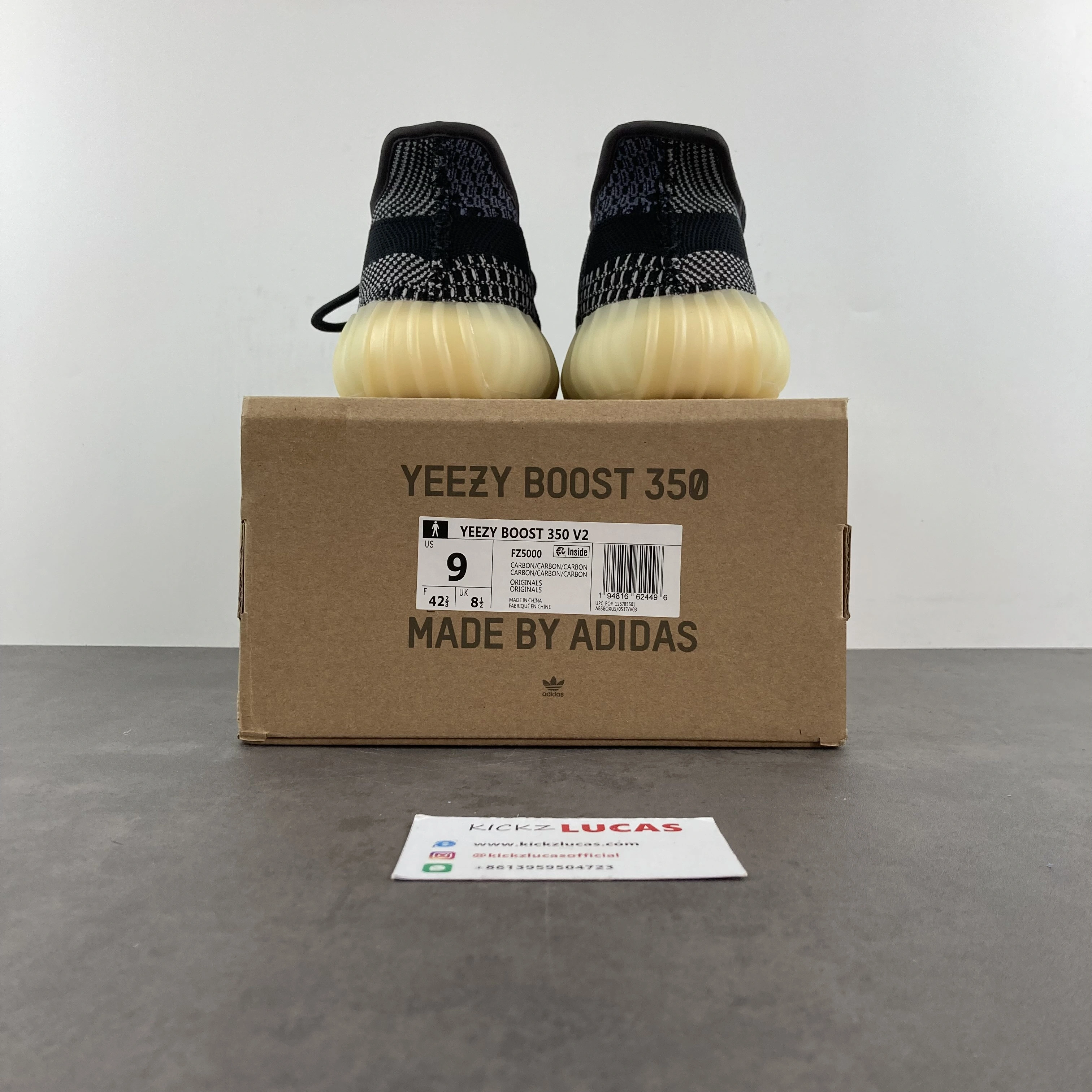 Yeezy Boost 350 V2 Carbon FZ Breathable 2648