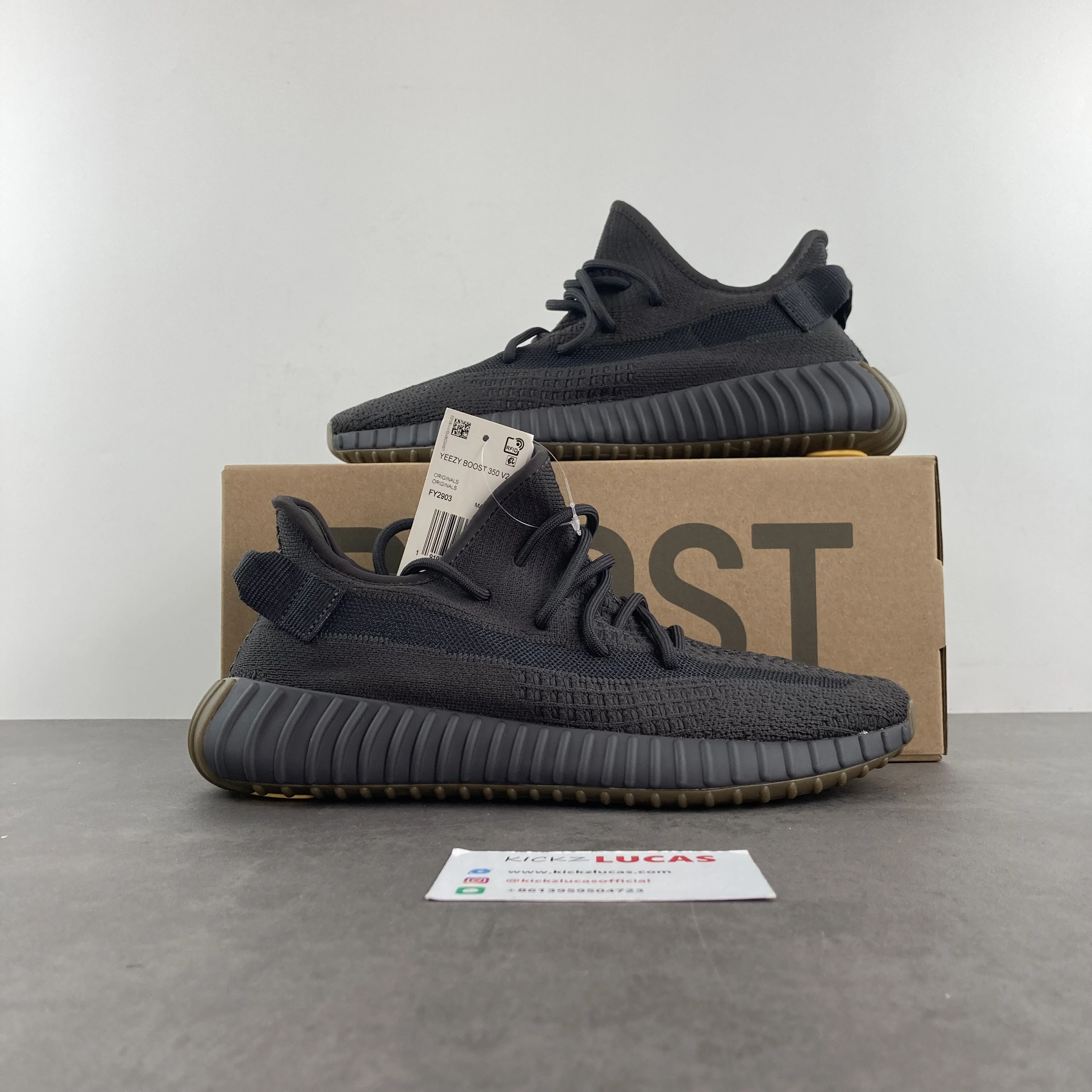Compact Yeezy Boost 350 V2 Cinder FY 2656