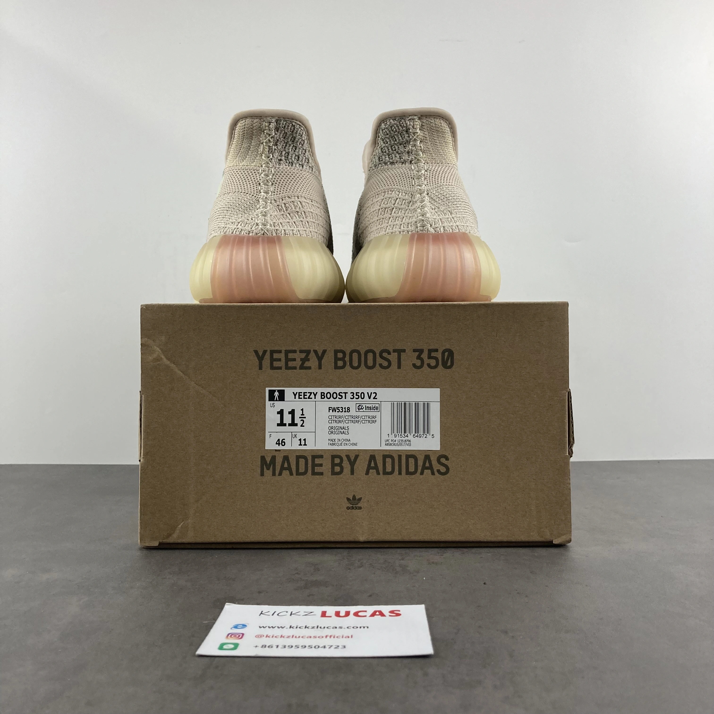 MultiPurpose Yeezy Boost 350 V2 Citrin Reflective FW 2665