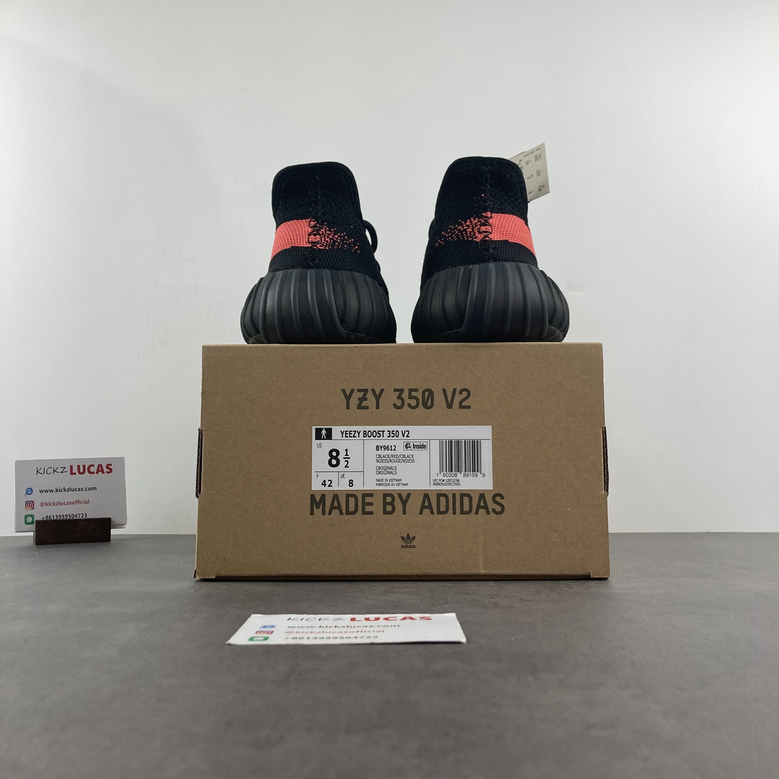 Yeezy Boost 350 V2 Core Black Red BY Bold 2620