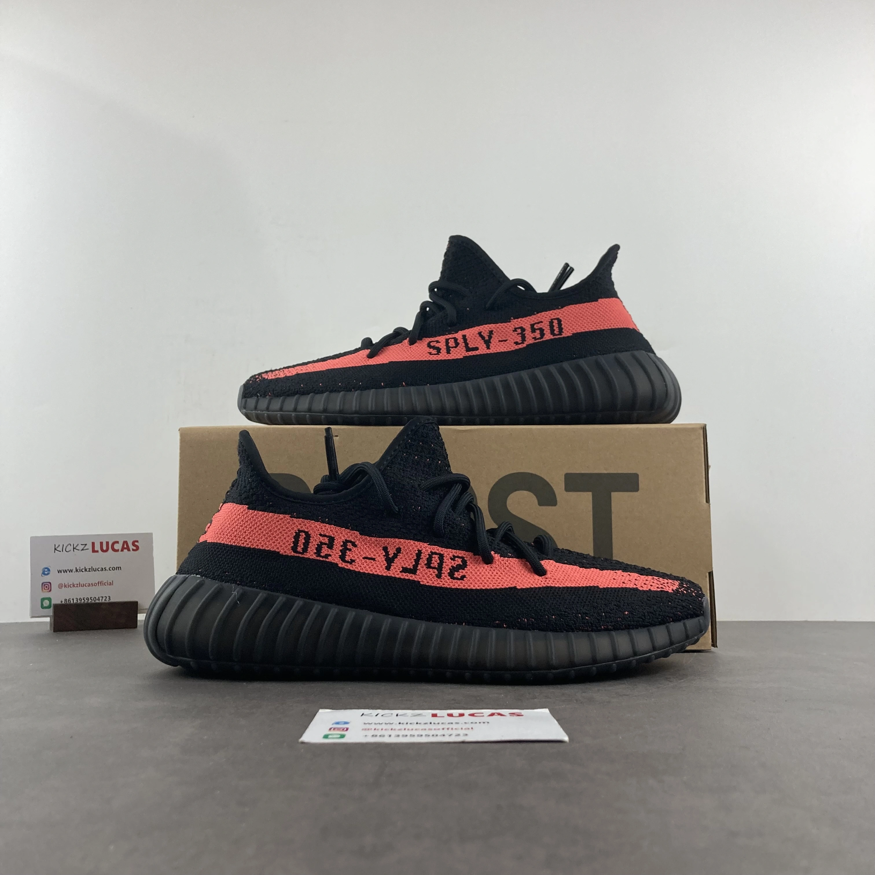 Yeezy Boost 350 V2 Core Black Red BY Bold 2620