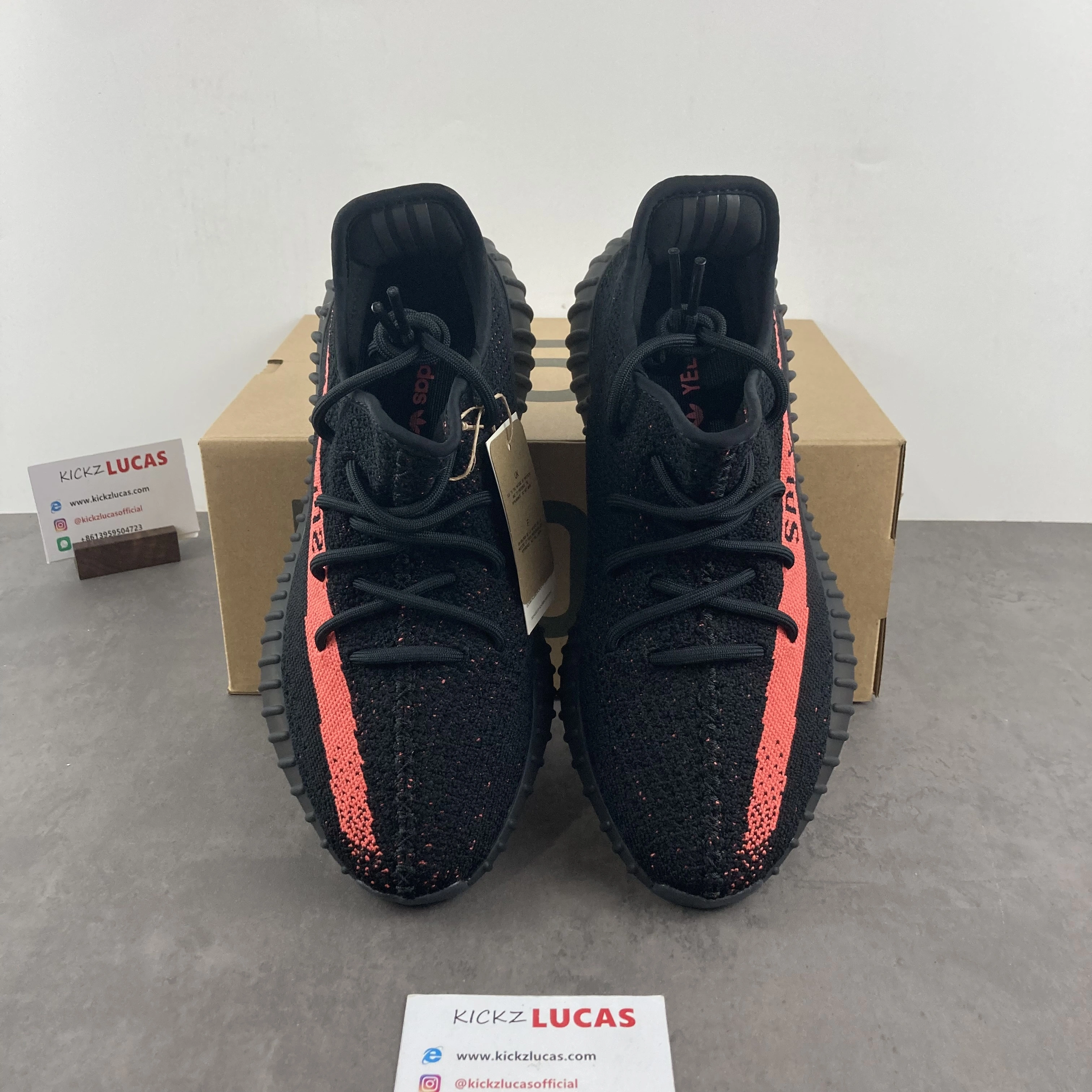 Yeezy Boost 350 V2 Core Black Red BY Bold 2620