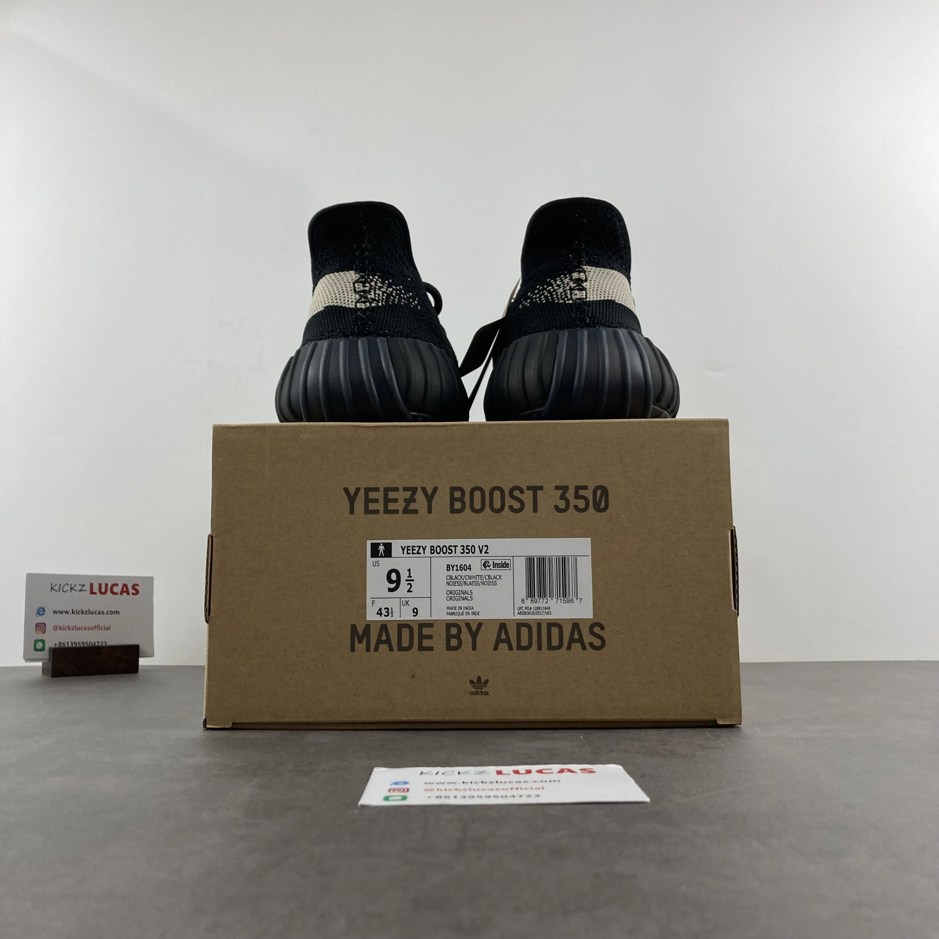 SoftTouch Yeezy Boost 350 V2 Core Black White BY 2628