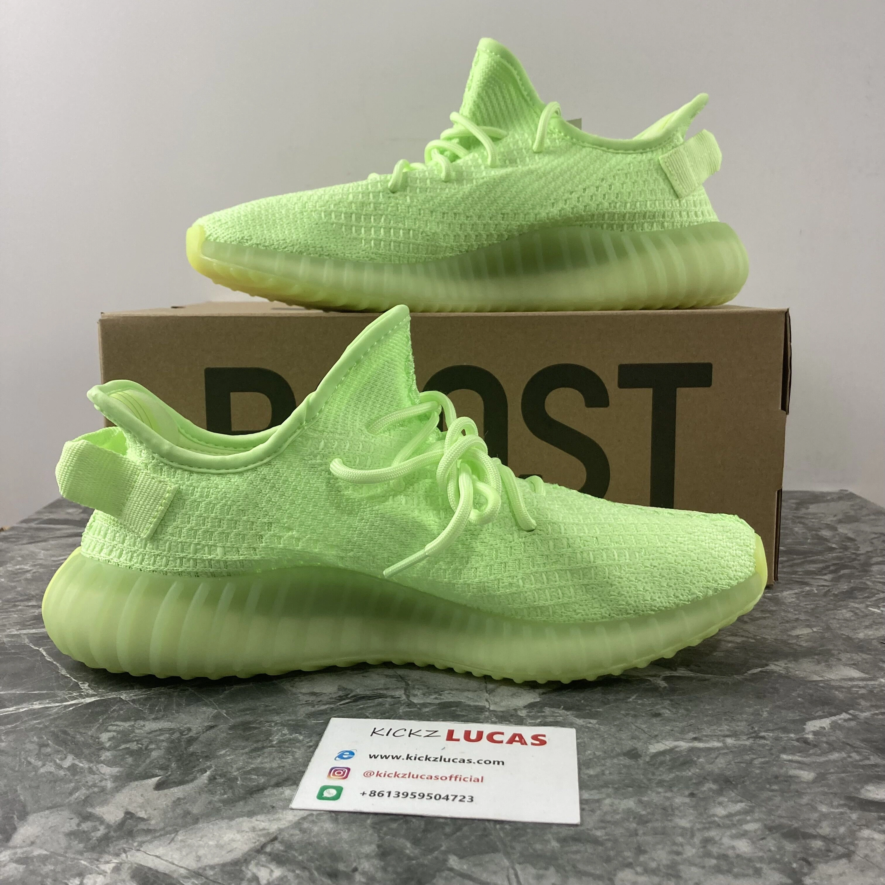 Popular Yeezy Boost 350 V2 Glow EG 2675