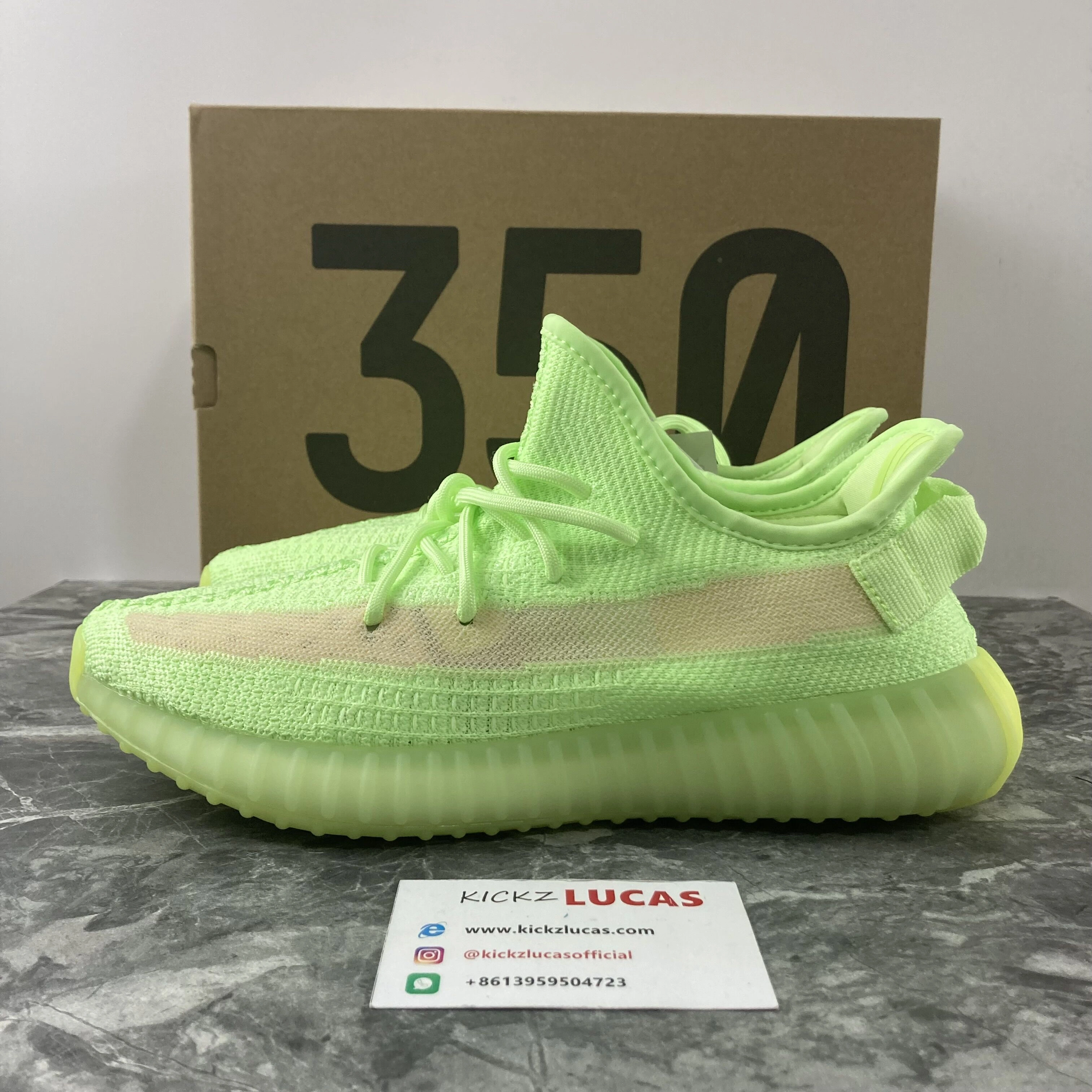 Popular Yeezy Boost 350 V2 Glow EG 2675