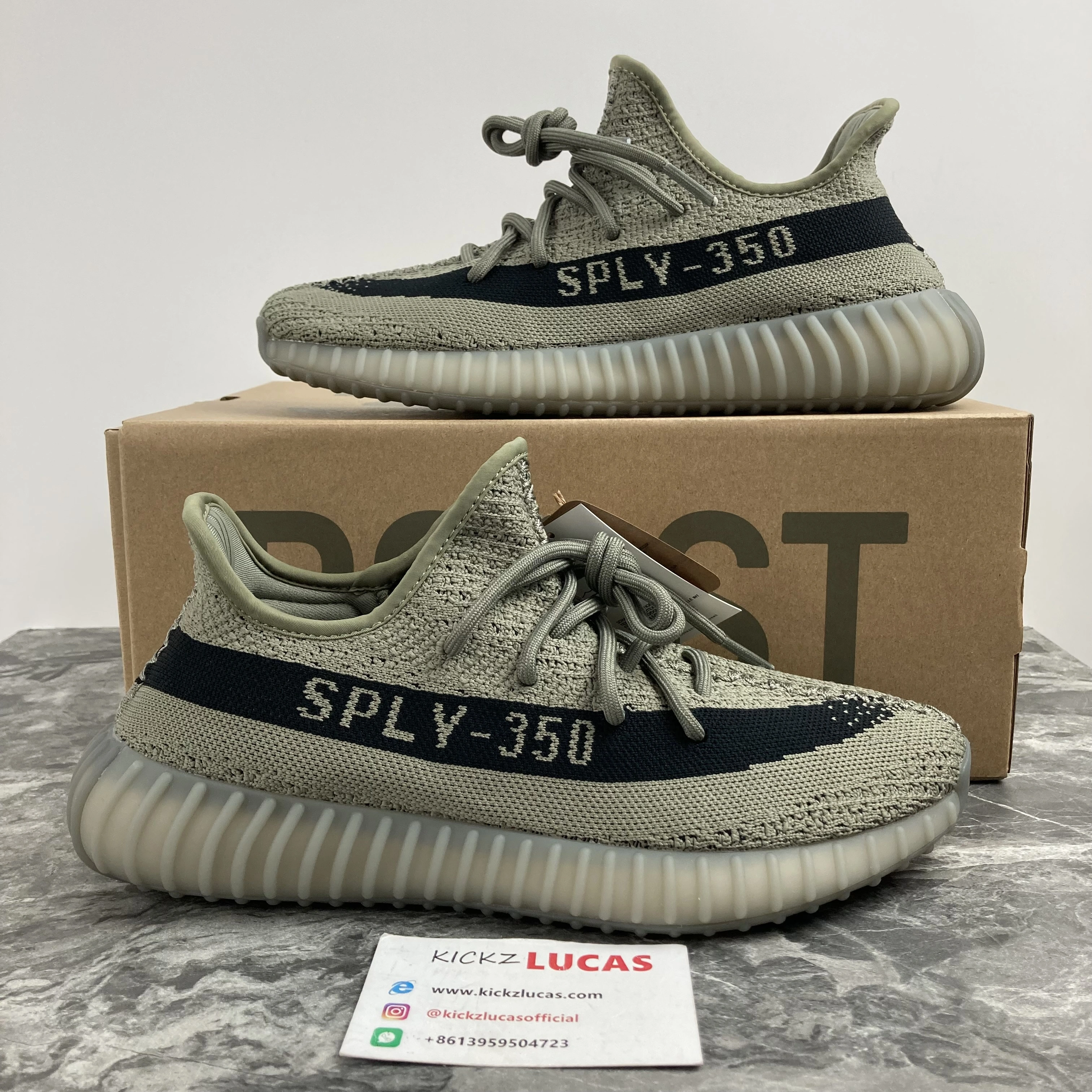 Supportive Yeezy Boost 350 V2 Granite HQ 2627