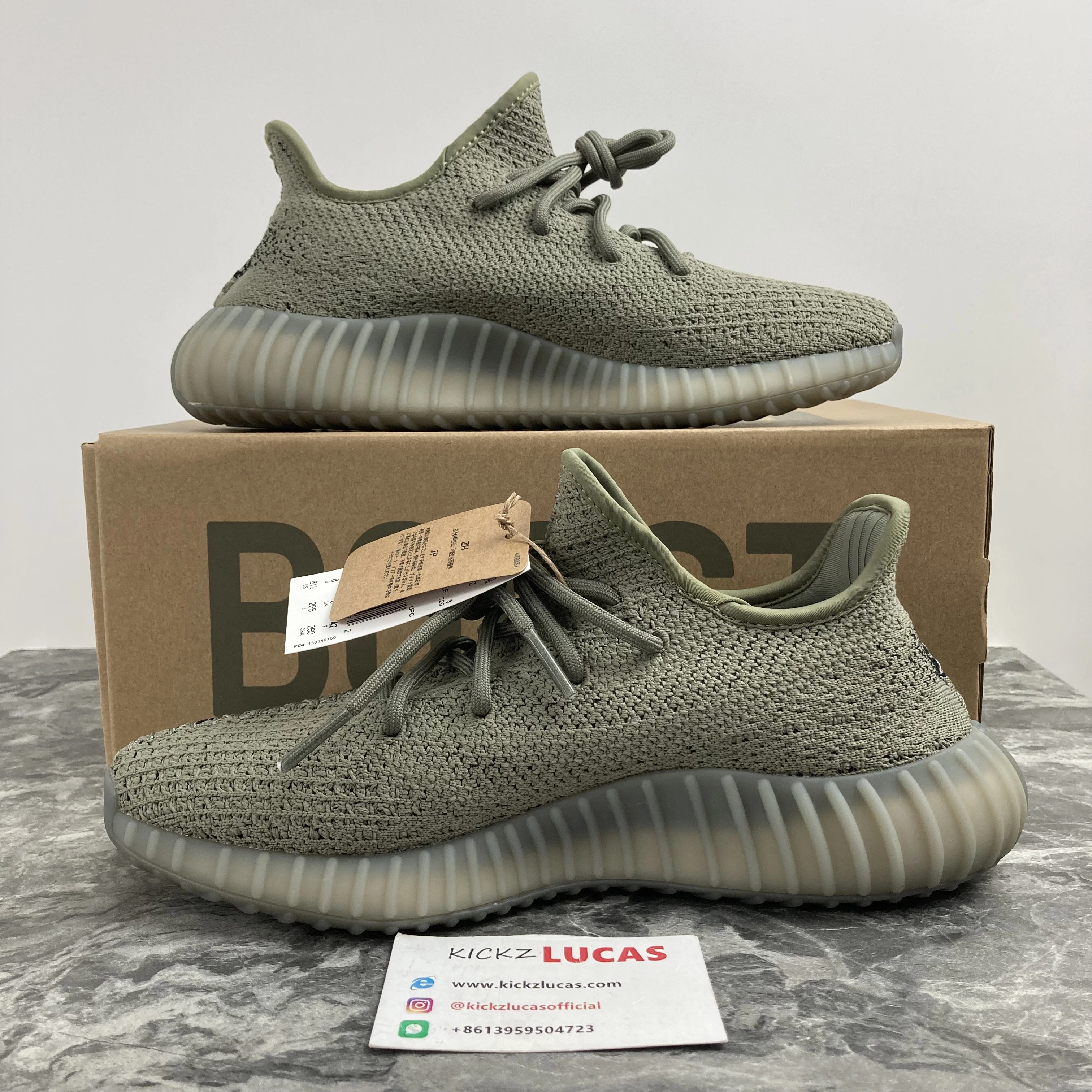 Supportive Yeezy Boost 350 V2 Granite HQ 2627