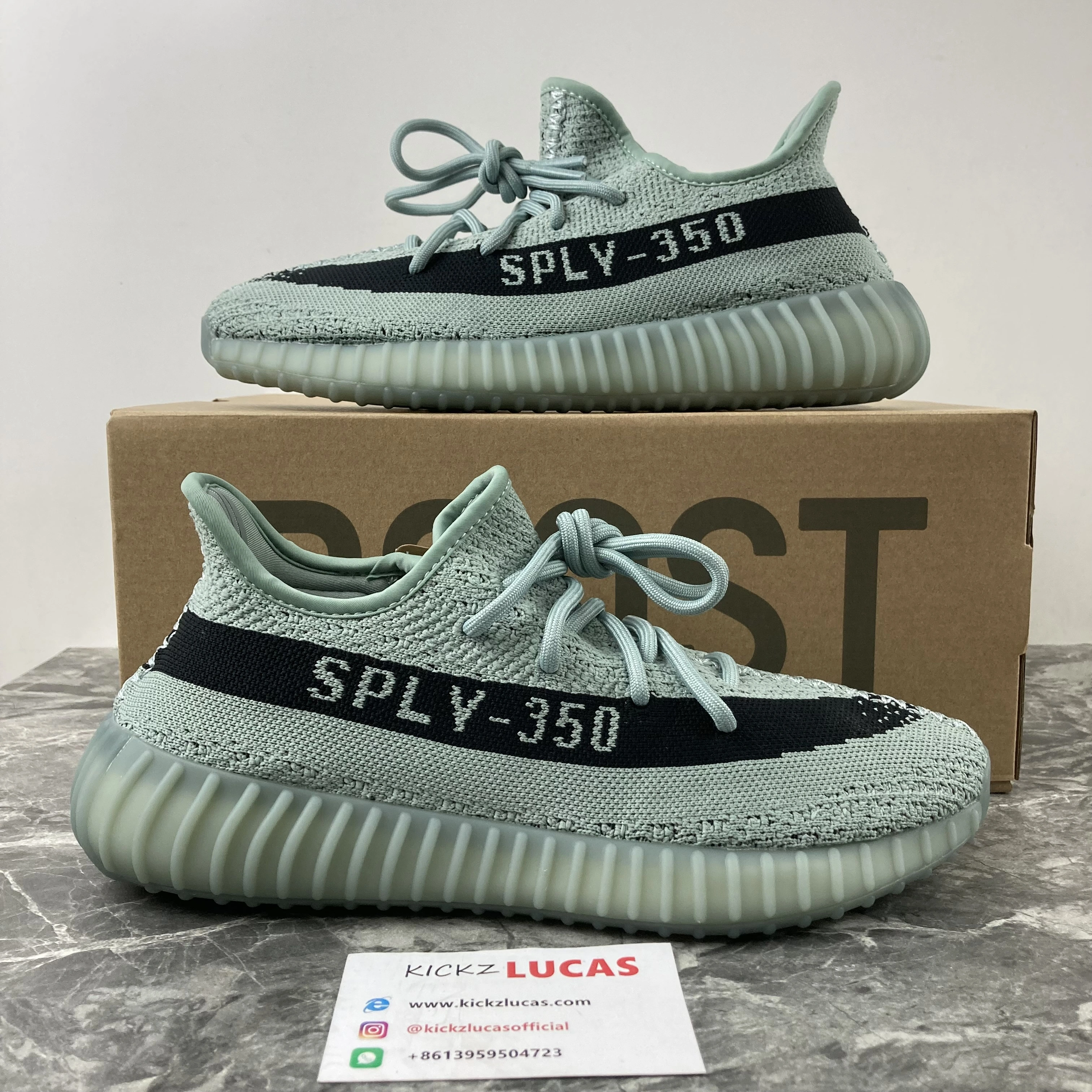 Yeezy Boost 350 V2 Jade Ash HQ Fashionable 2617