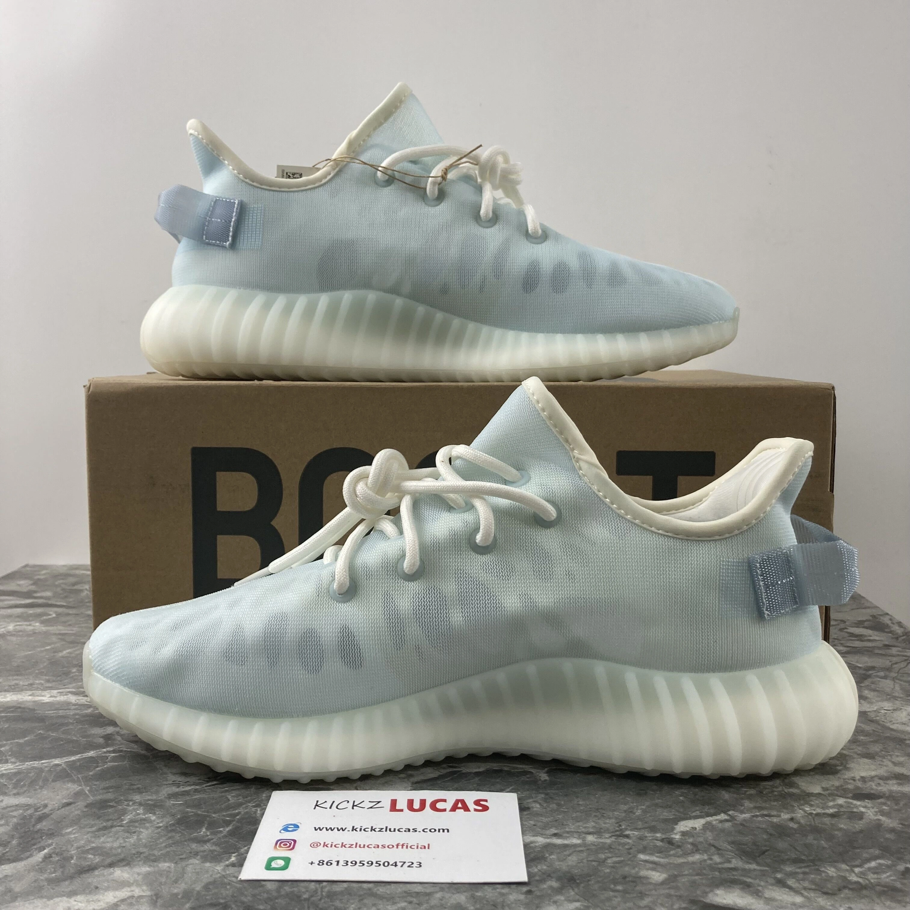Affordable Yeezy Boost 350 V2 Mono Ice GW 2639