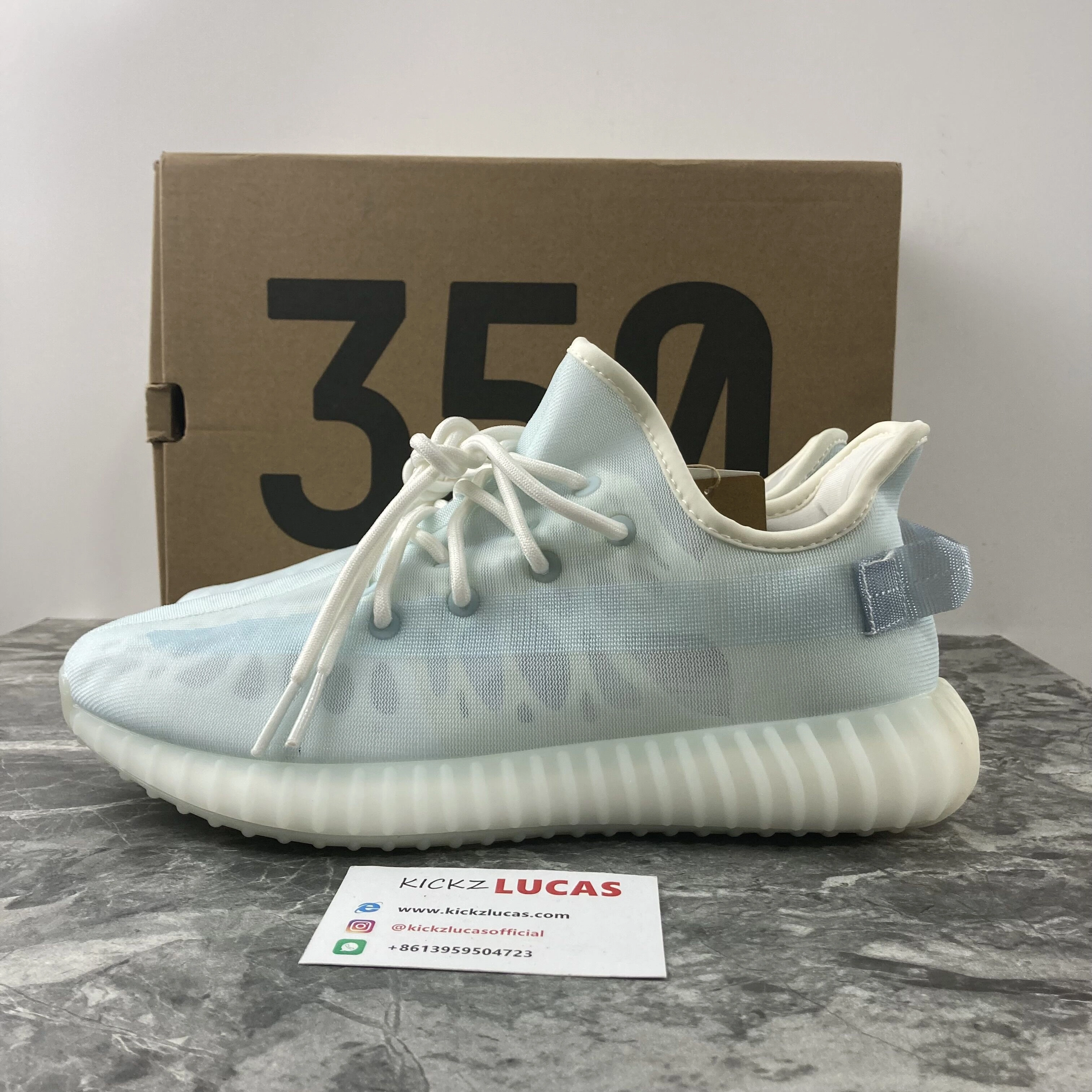 Affordable Yeezy Boost 350 V2 Mono Ice GW 2639