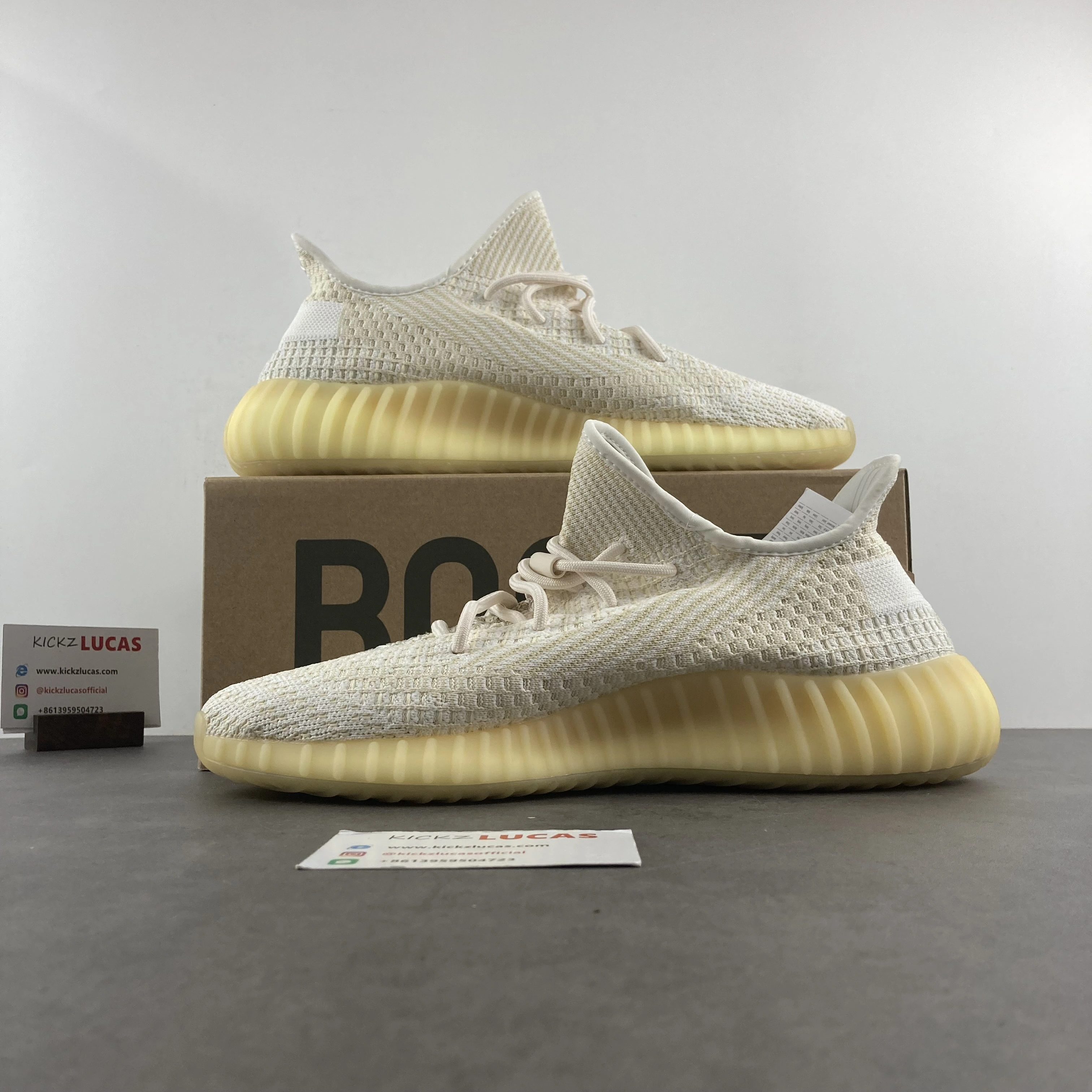 Chic Yeezy Boost 350 V2 Natural FZ 2647