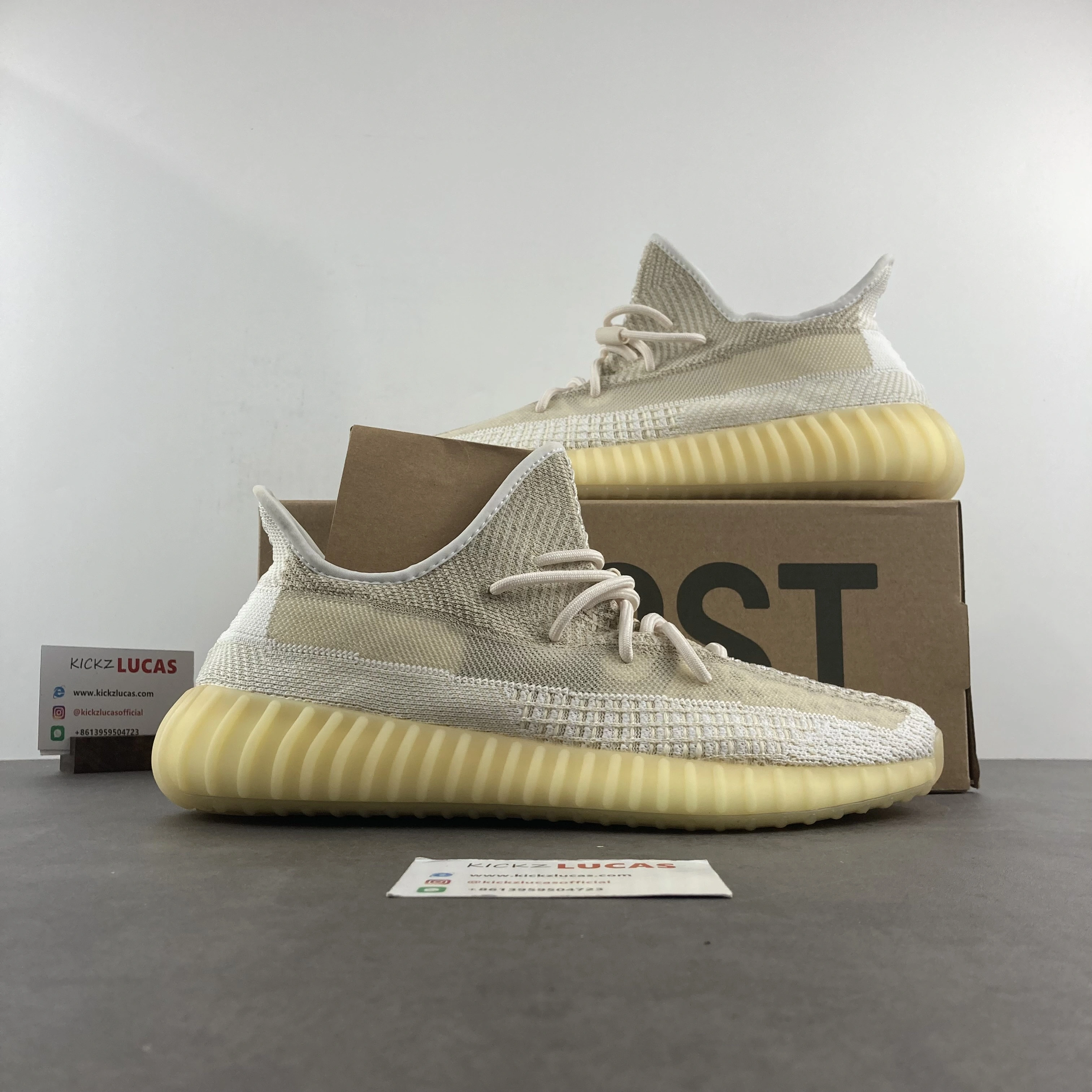 Chic Yeezy Boost 350 V2 Natural FZ 2647