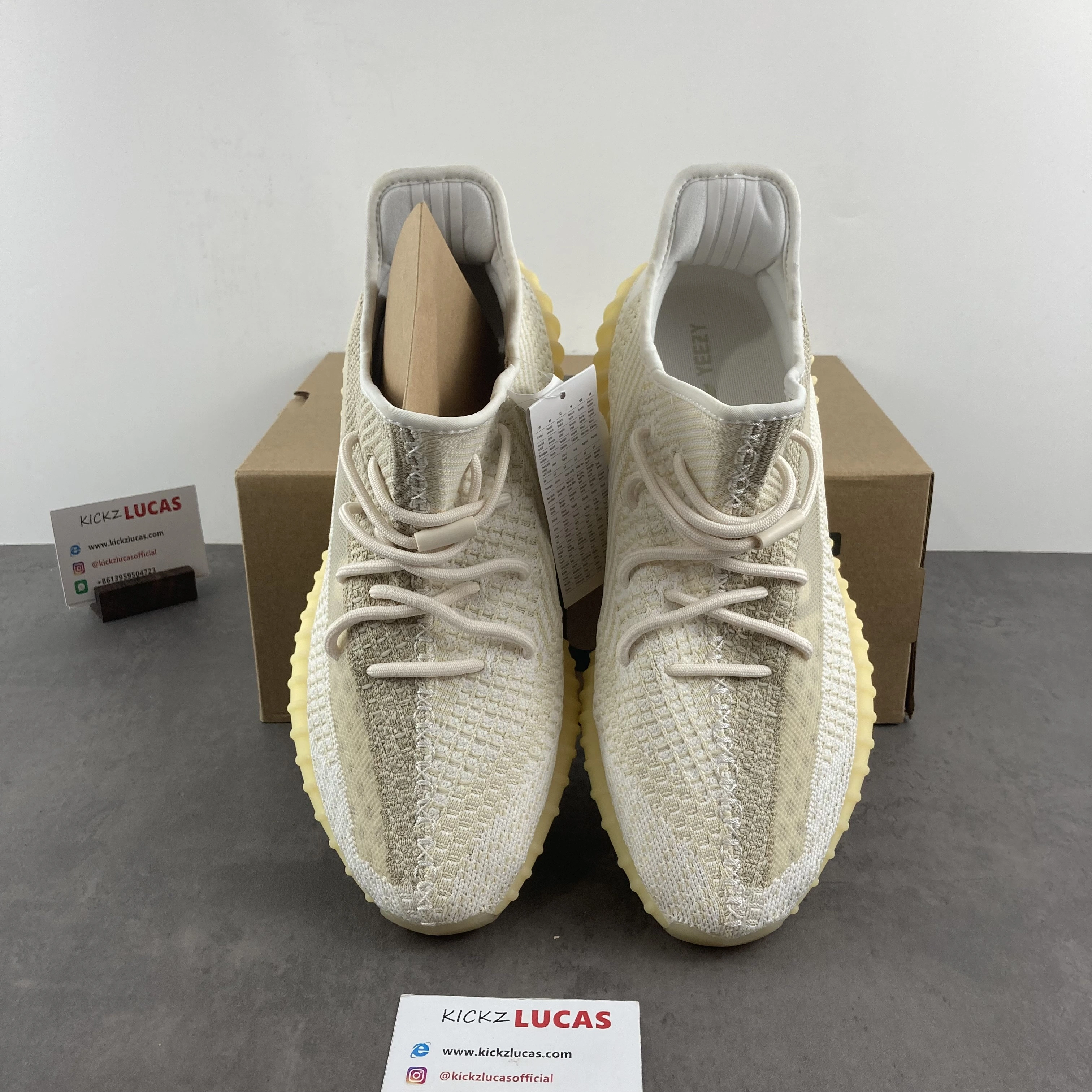 Chic Yeezy Boost 350 V2 Natural FZ 2647