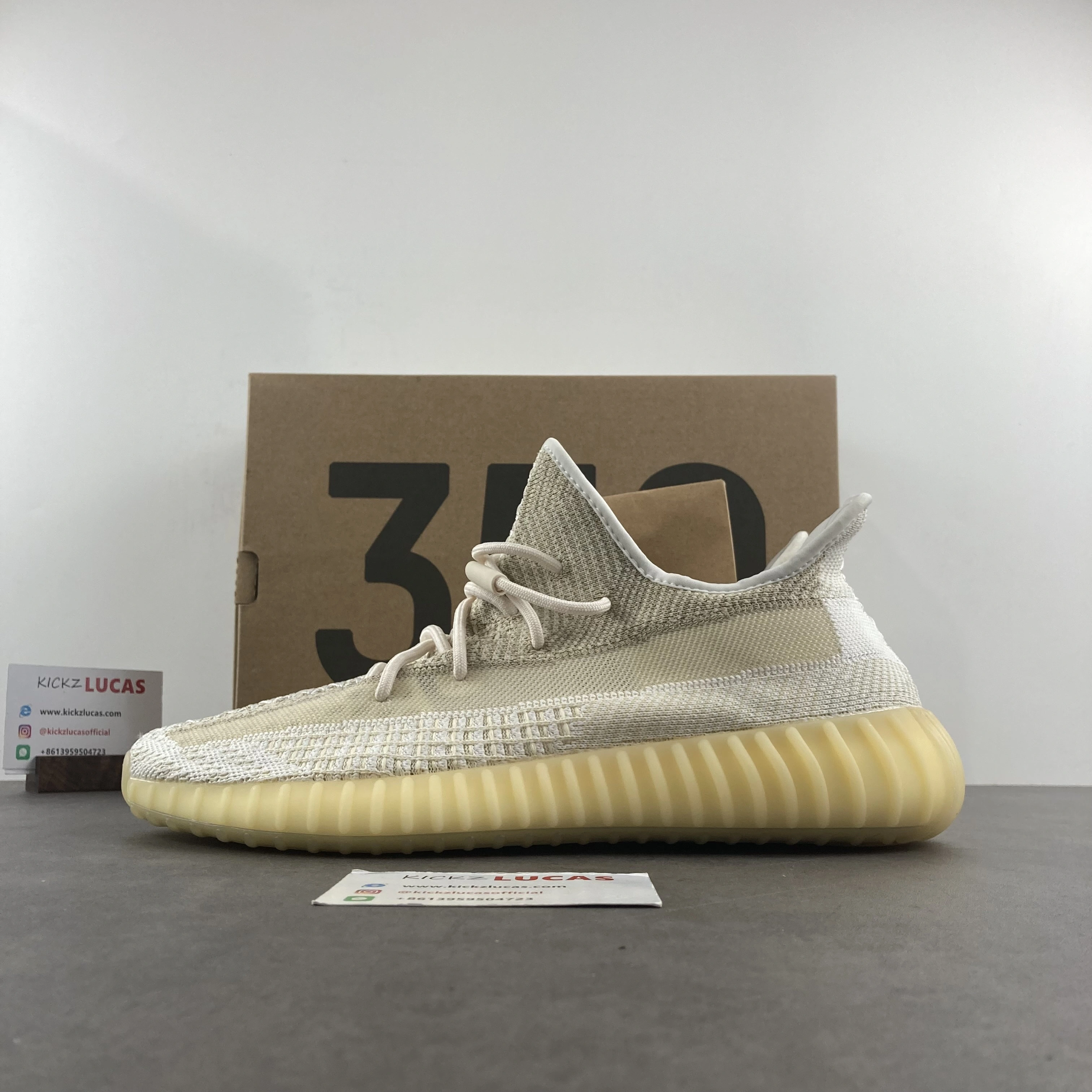 Chic Yeezy Boost 350 V2 Natural FZ 2647