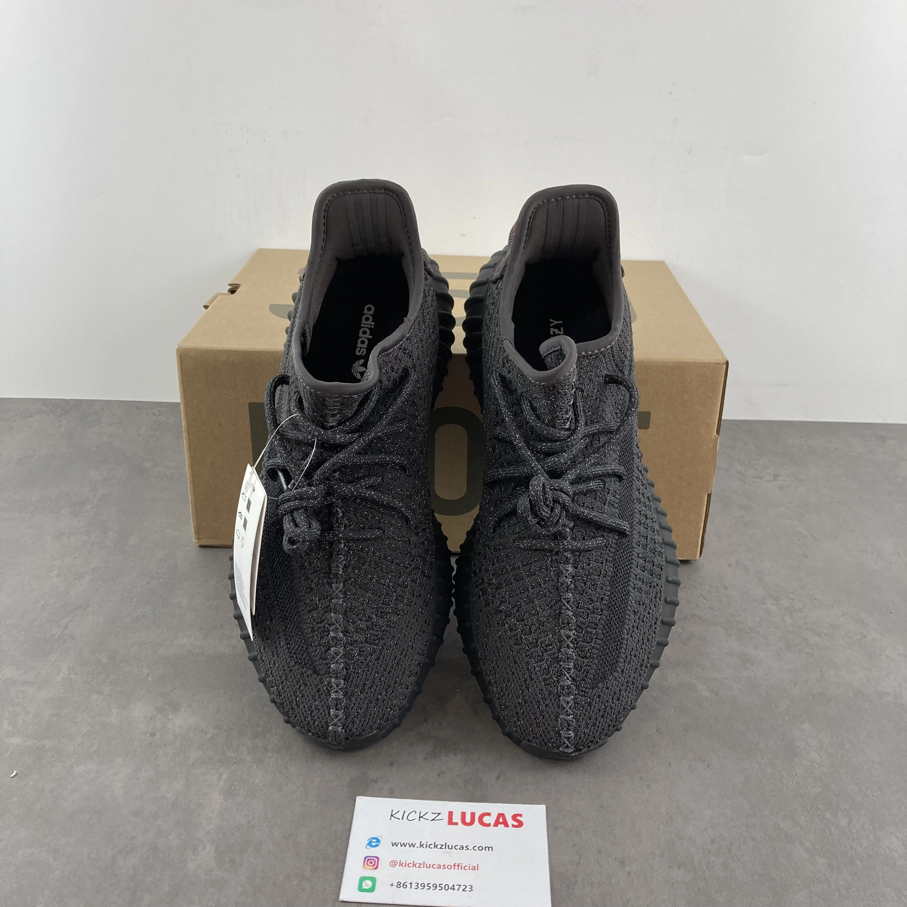 Yeezy Boost 350 V2 Static Black Reflective FU Elegant 2670