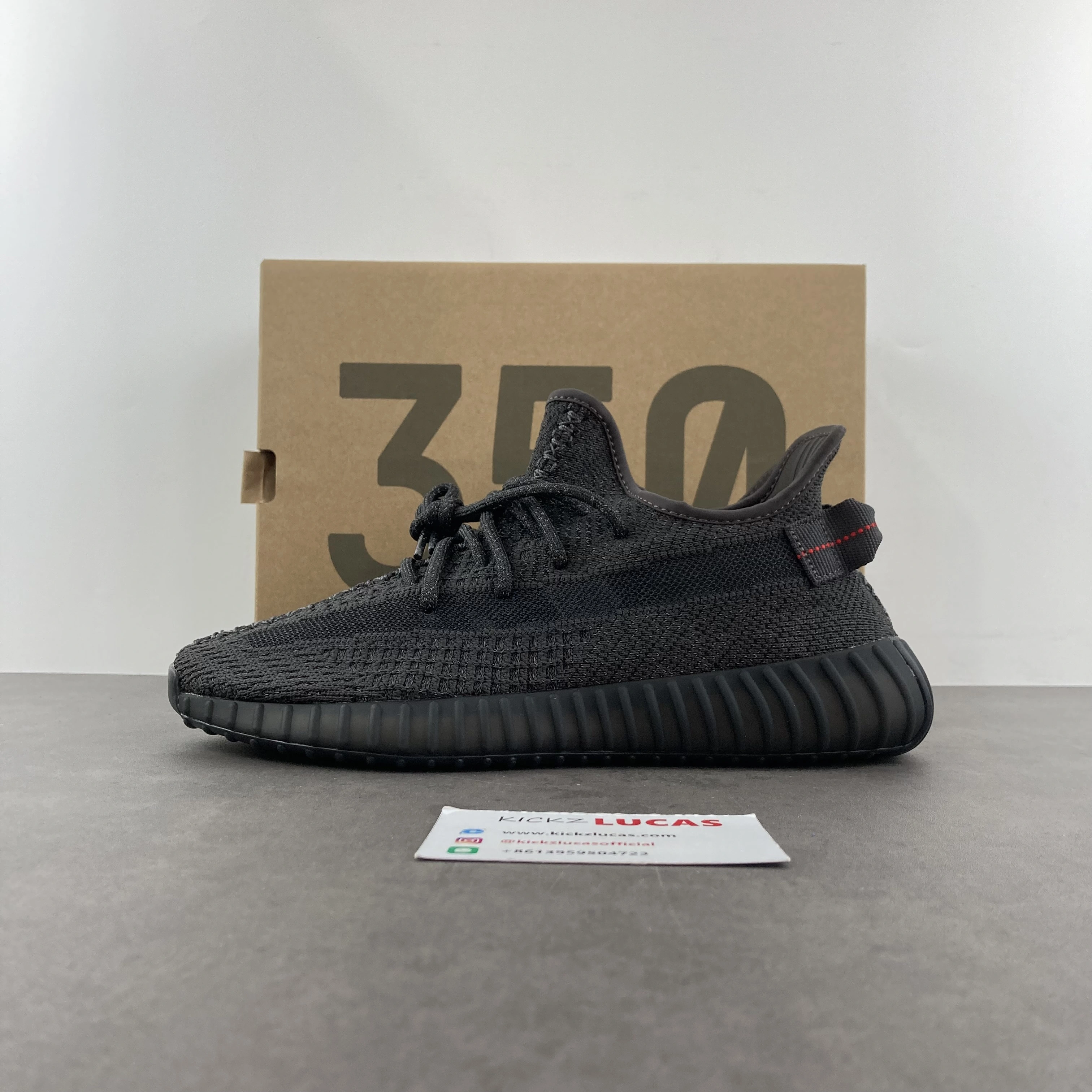 Yeezy Boost 350 V2 Static Black Reflective FU Elegant 2670