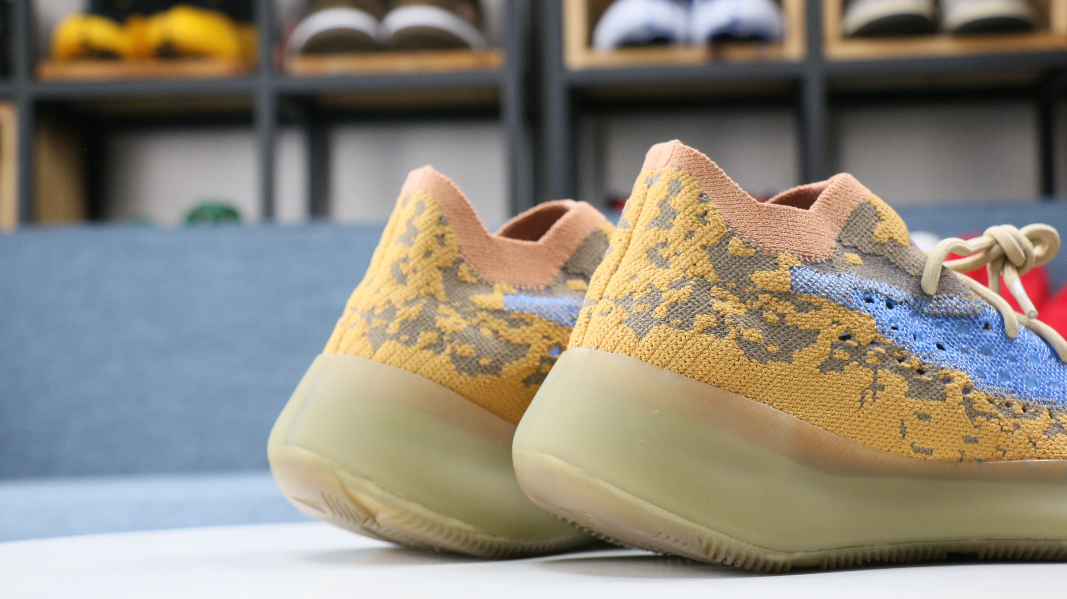 Packable Yeezy Boost 380 Blue Oat Reflective 2699