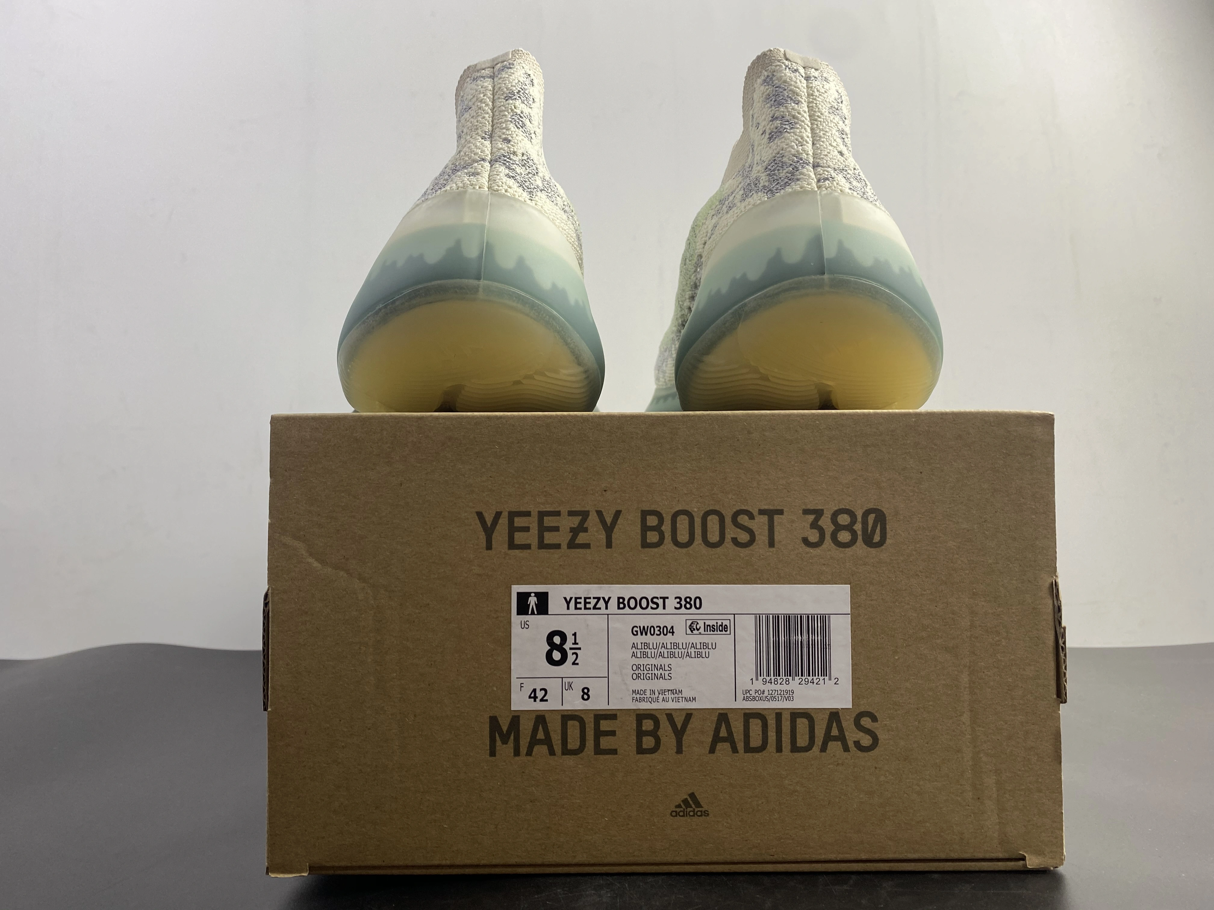 Cozy Yeezy Boost 380 GW 2687