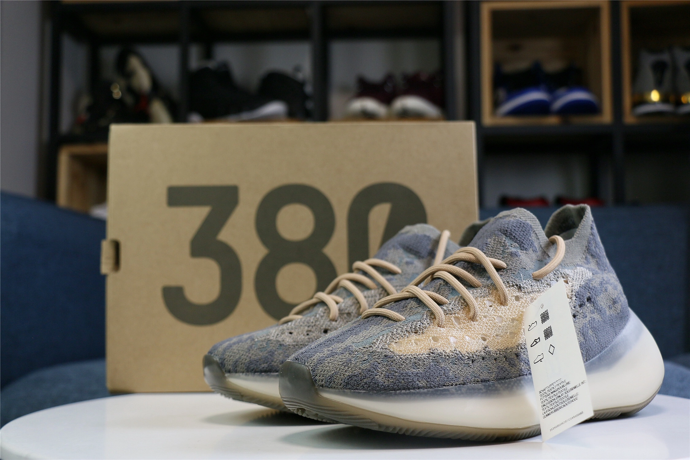 FastDry Yeezy Boost 380 mist reflective 2700