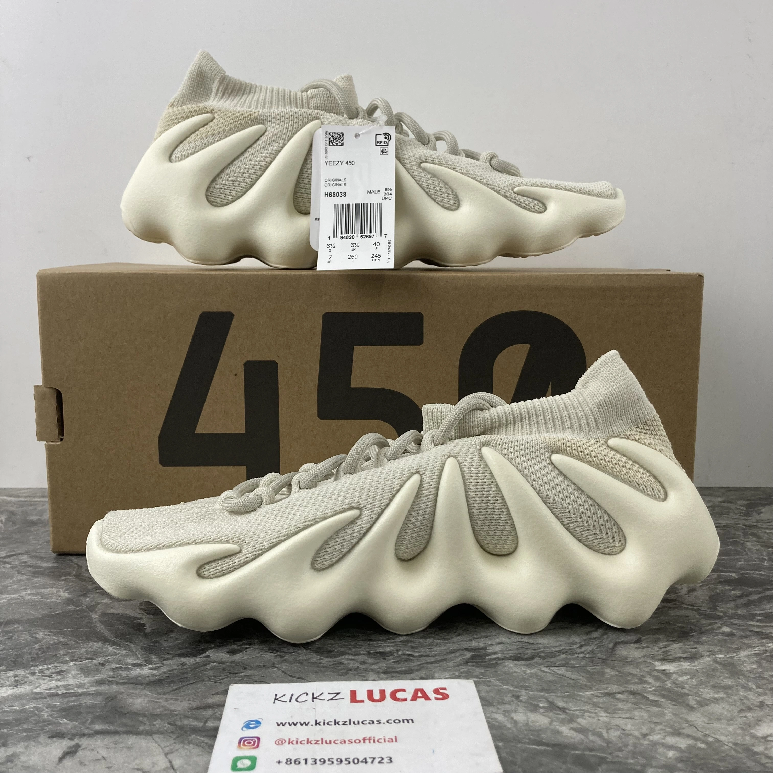 Yeezy Boost 450 Cloud White H Unique 2703