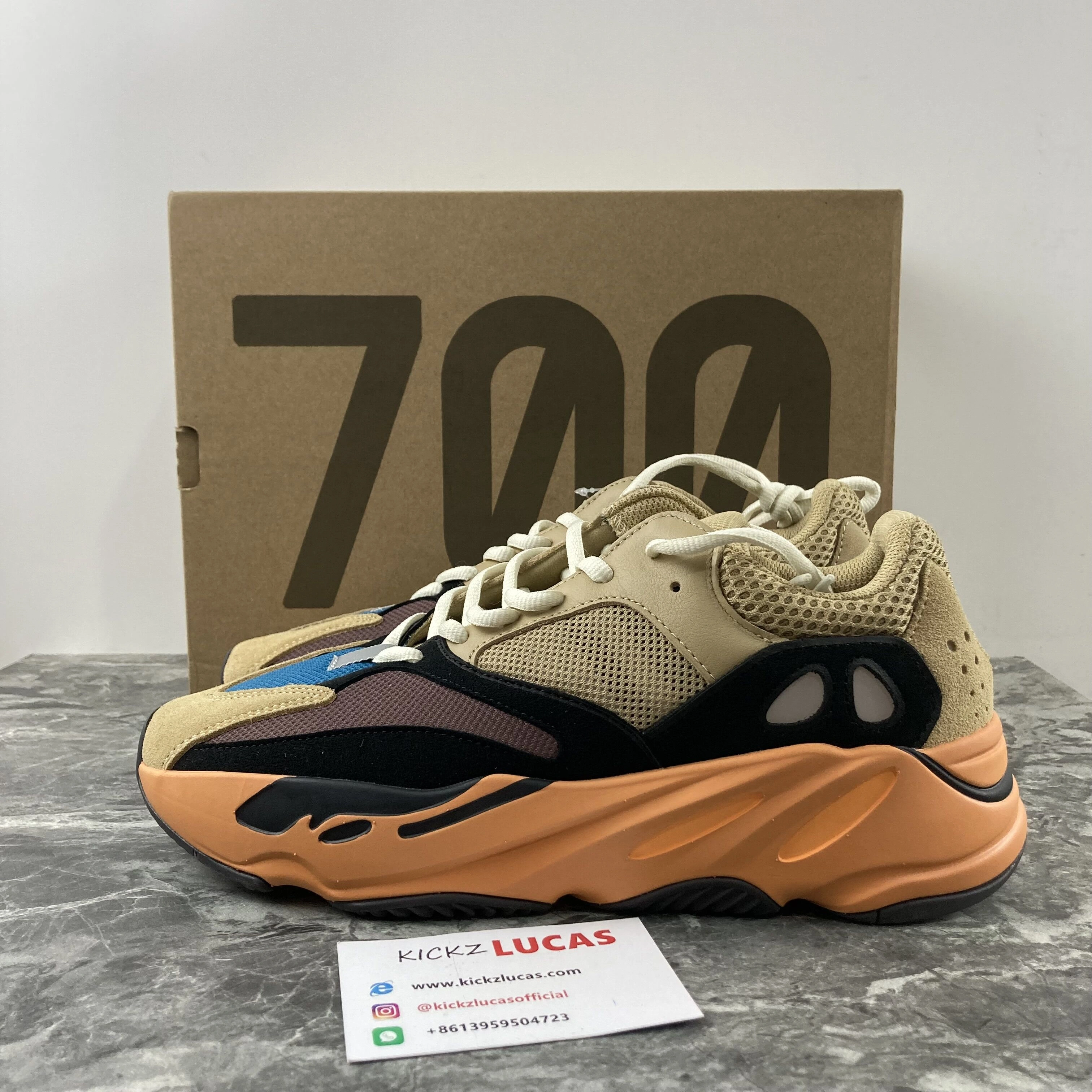 Snug Yeezy Boost 700 Enflame Amber GW 2726