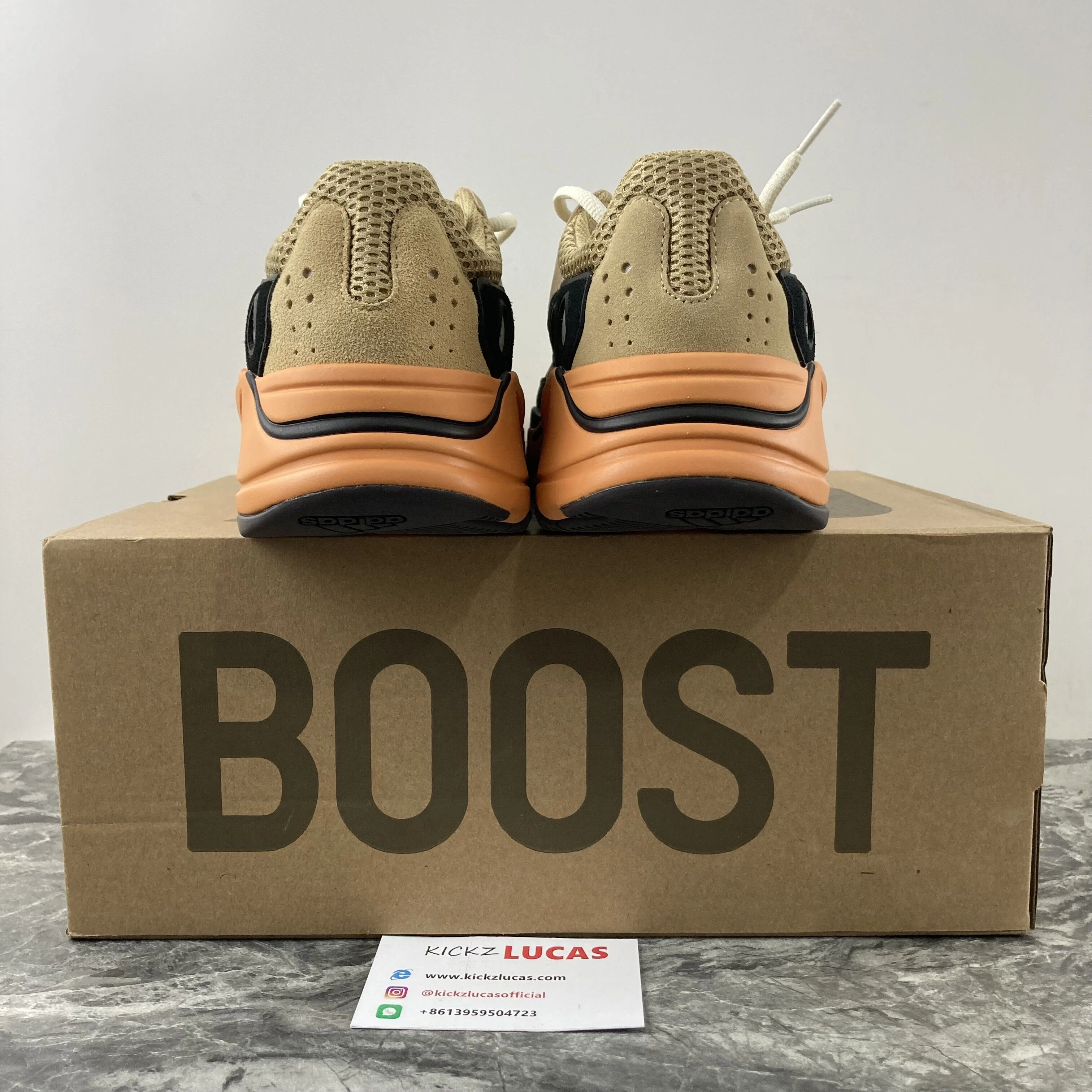 Snug Yeezy Boost 700 Enflame Amber GW 2726