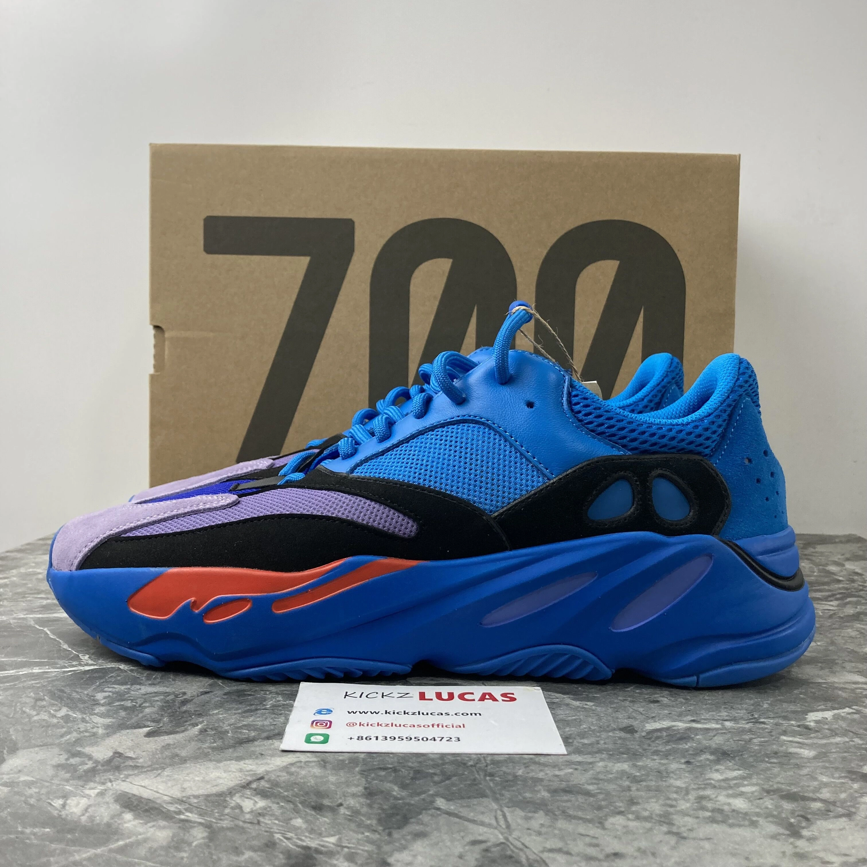 Comfortable Yeezy Boost 700 Hi-Res Blue HP 2719