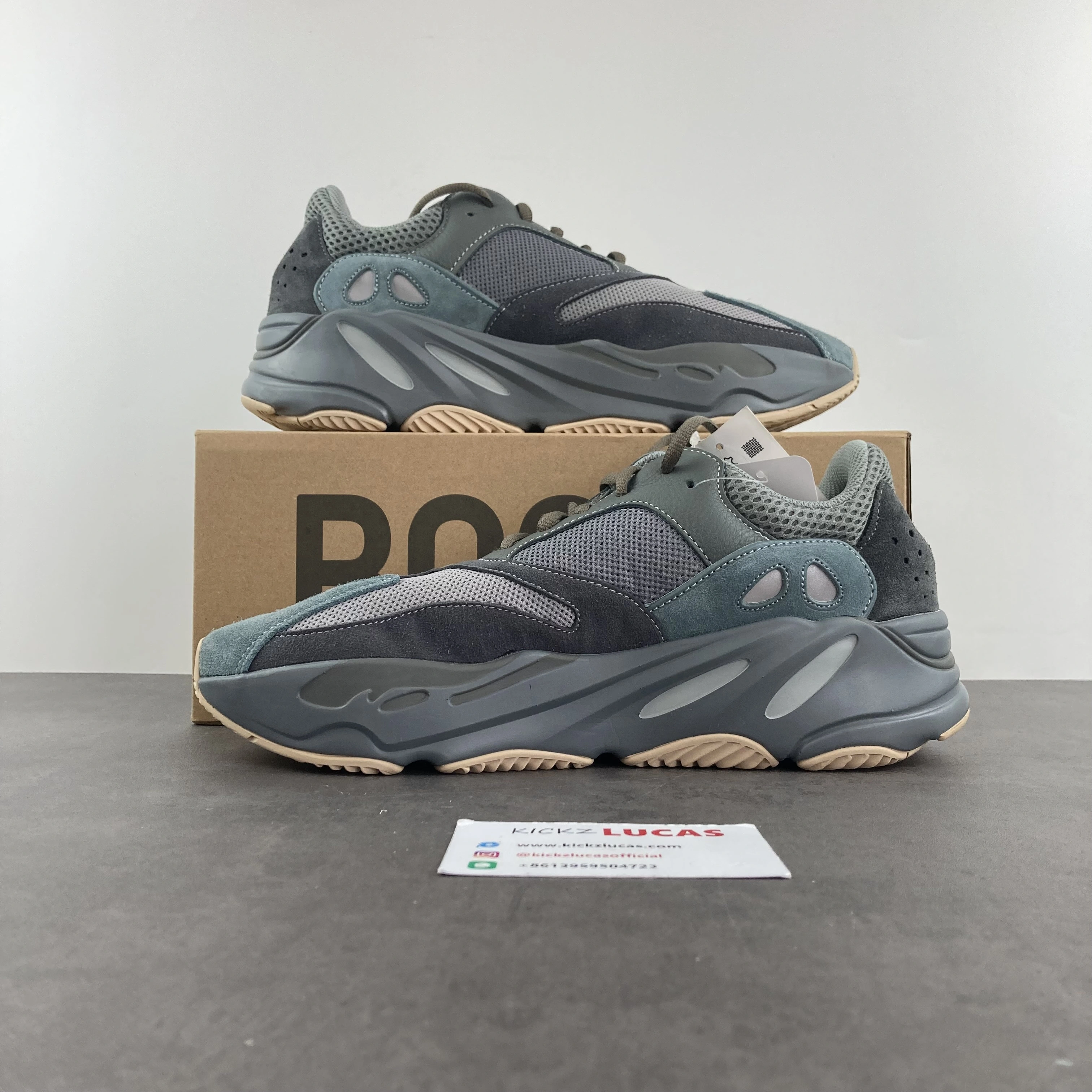 Unique Yeezy Boost 700 Teal Blue FW 2738
