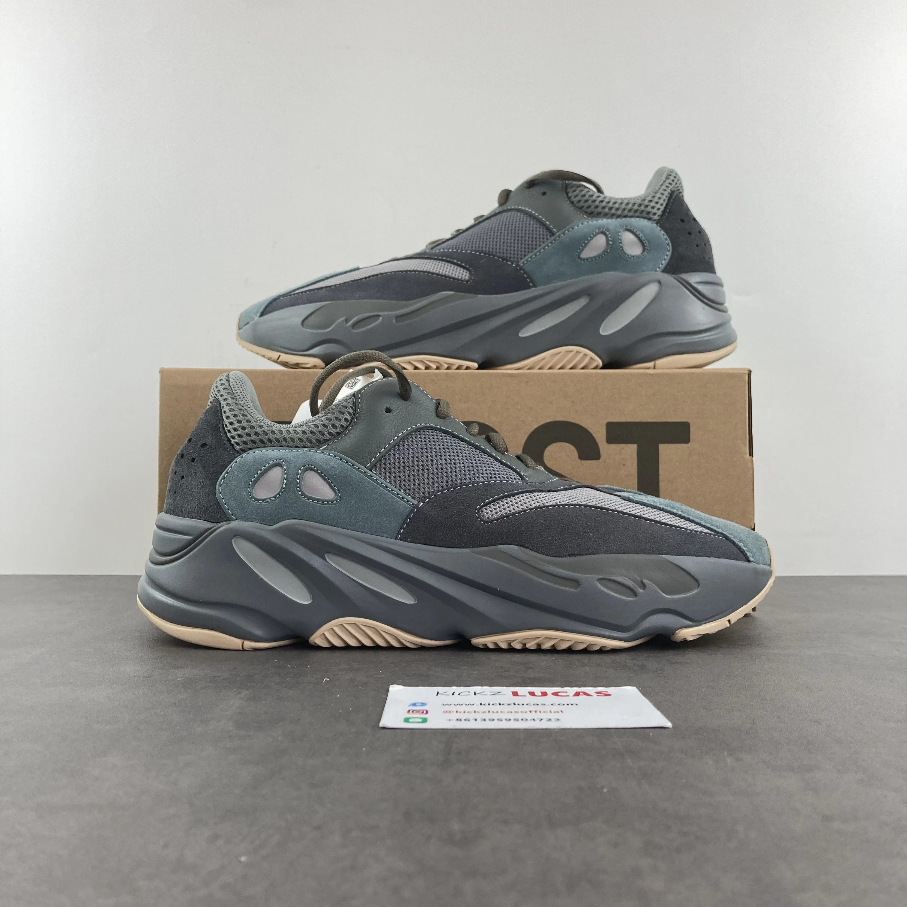 Unique Yeezy Boost 700 Teal Blue FW 2738