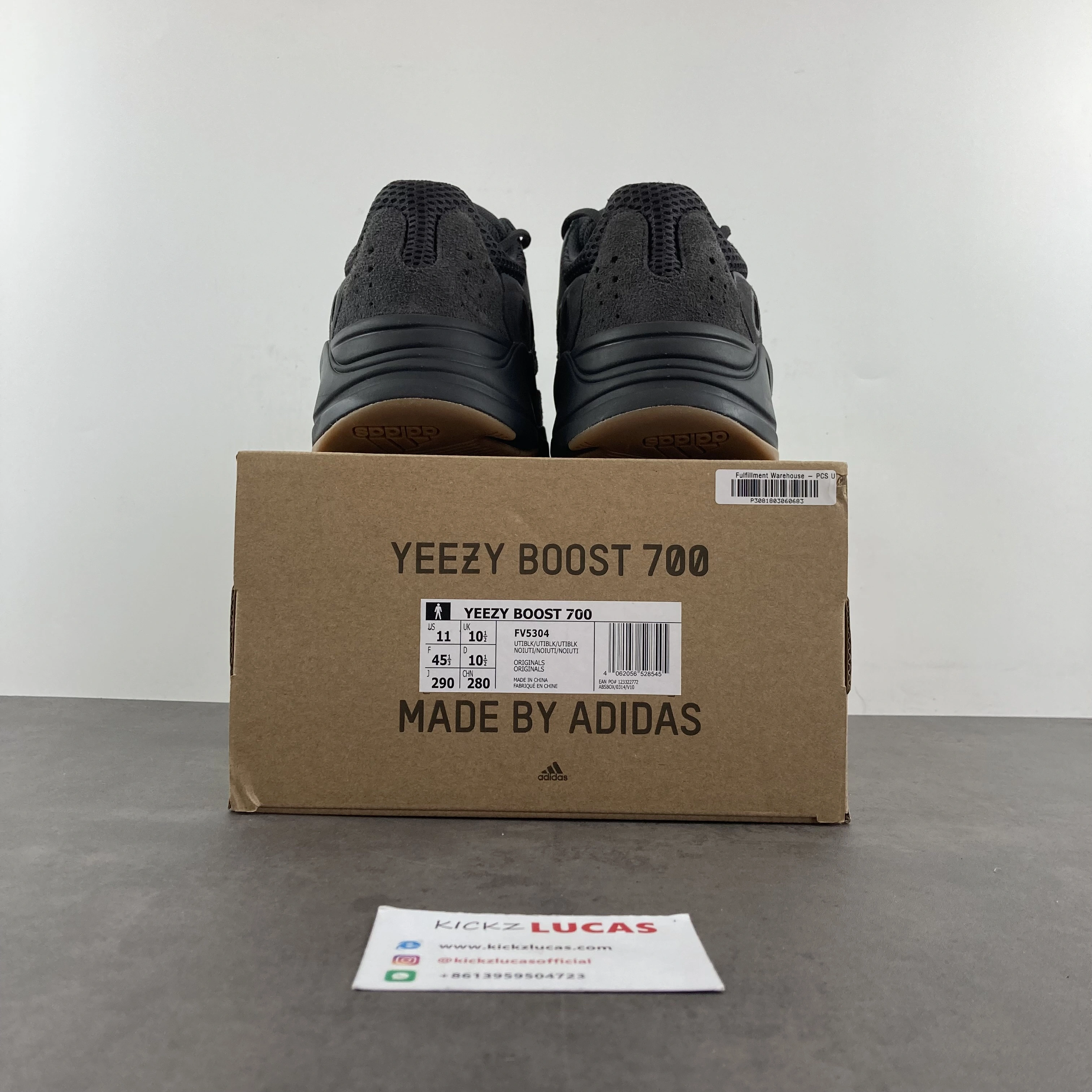 Yeezy Boost 700 Utility Black FV HighQuality 2744