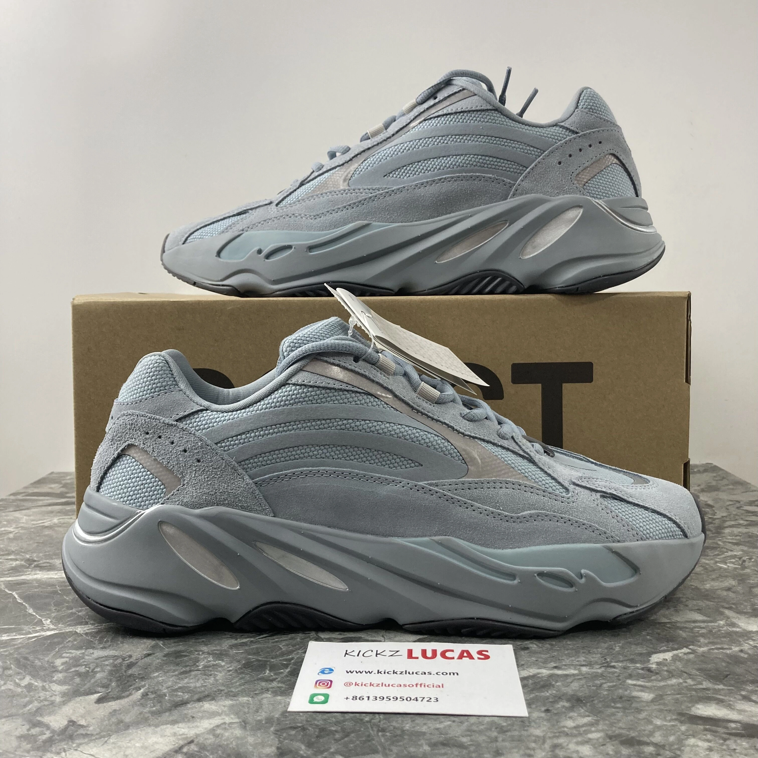Practical Yeezy Boost 700 V2 Hospital Blue FV 2740