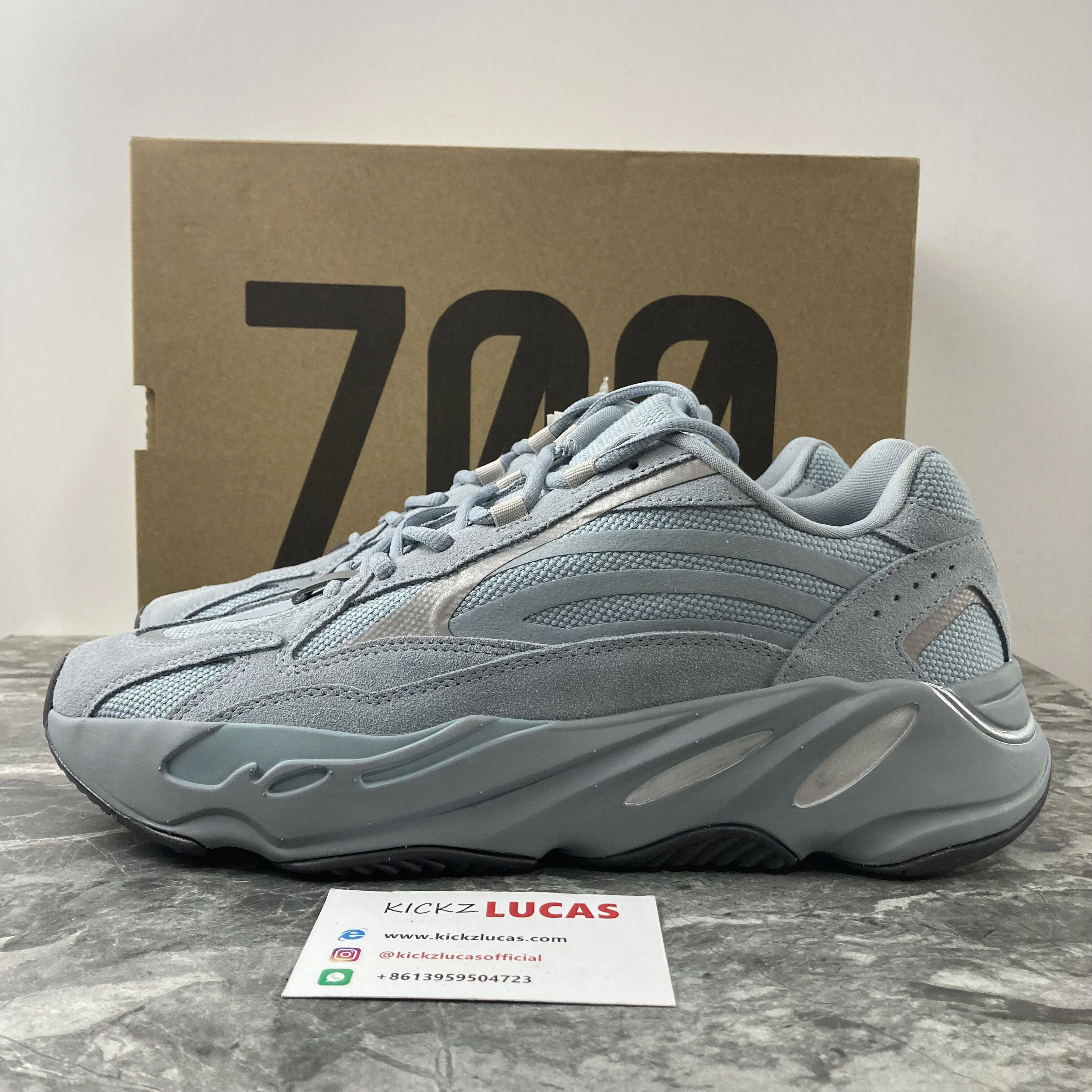 Practical Yeezy Boost 700 V2 Hospital Blue FV 2740