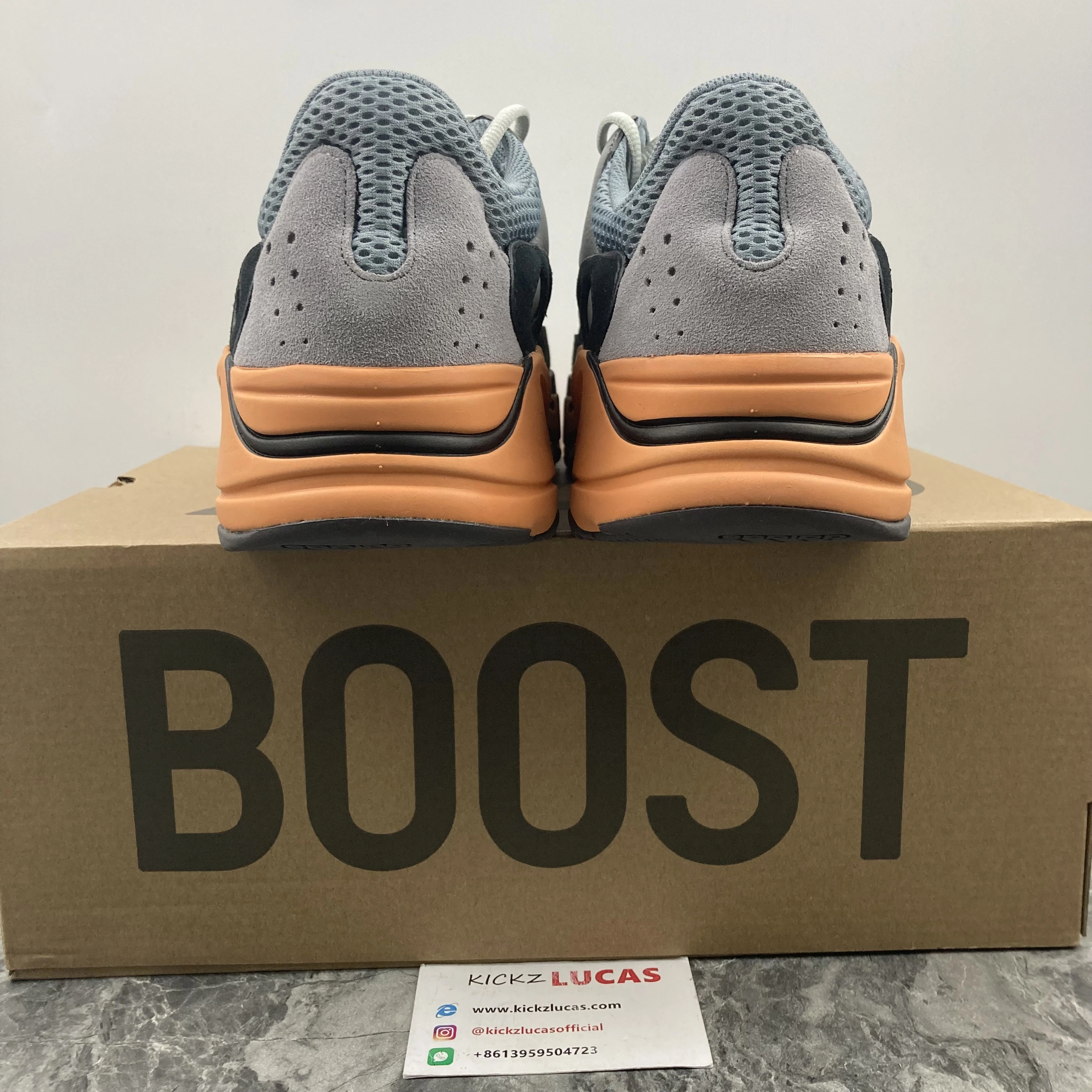Yeezy Boost 700 Wash Orange GW Neat 2725