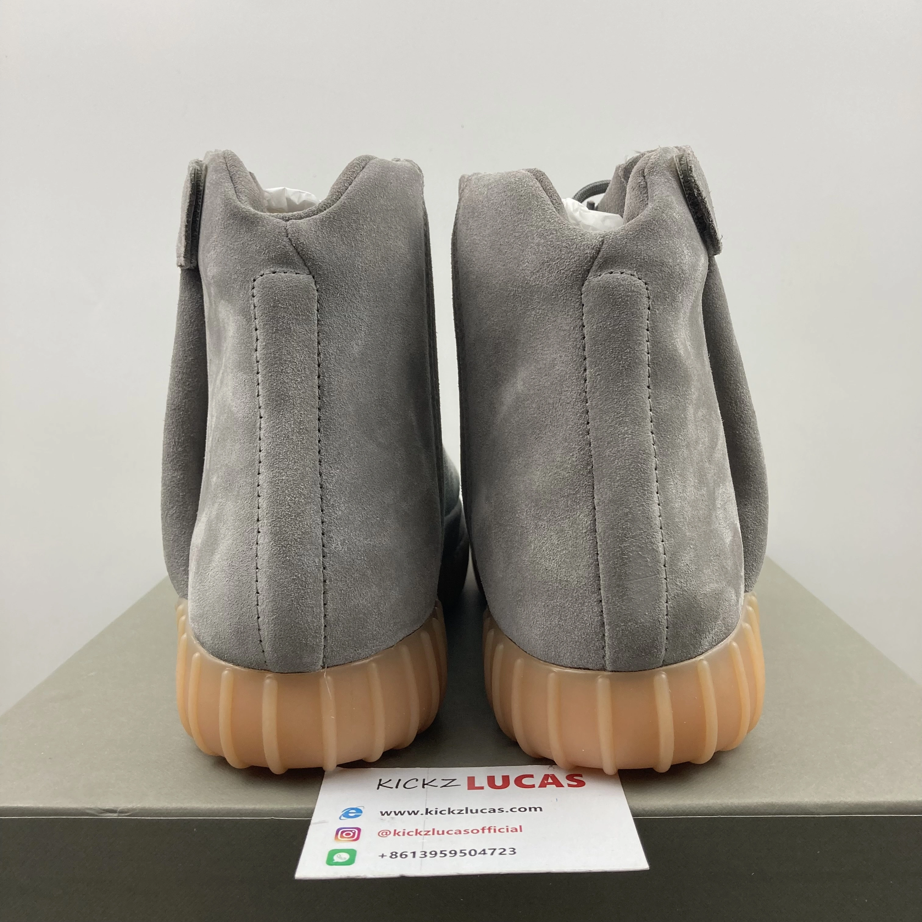 Durable Yeezy Boost 750 Light Grey Glow In the Dark BB 2755