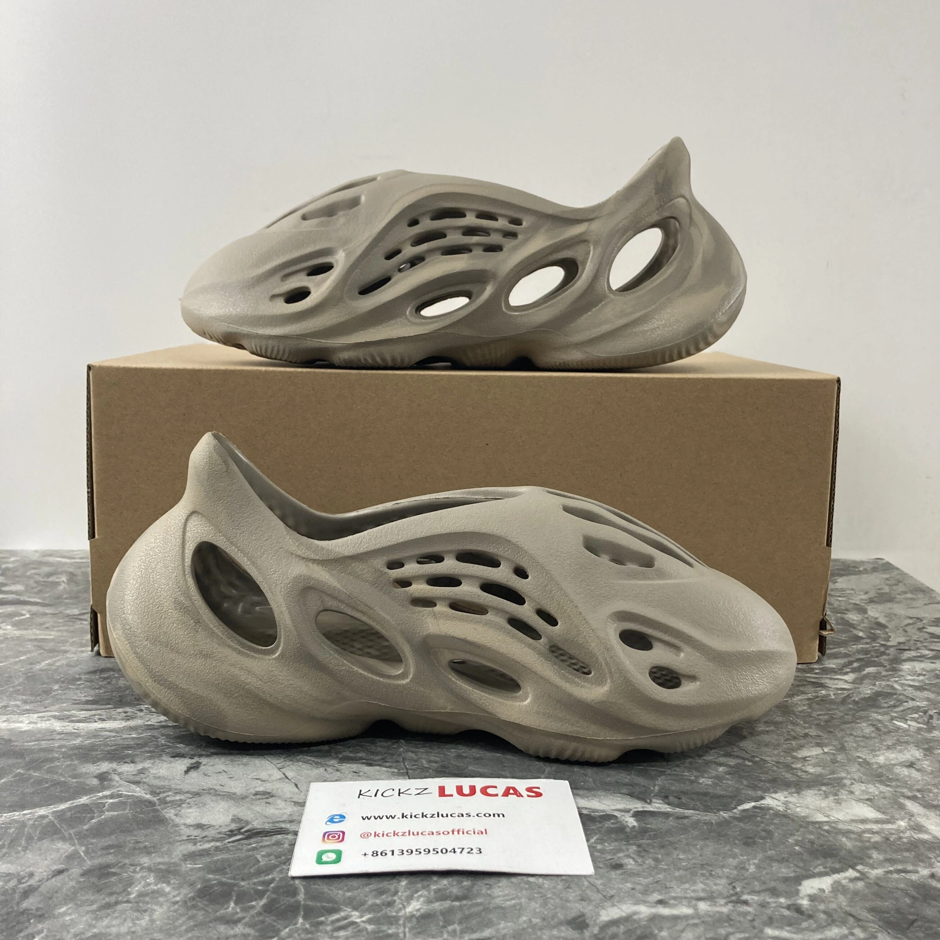 Yeezy Foam RNNR Stone Sage GX Durable 2594