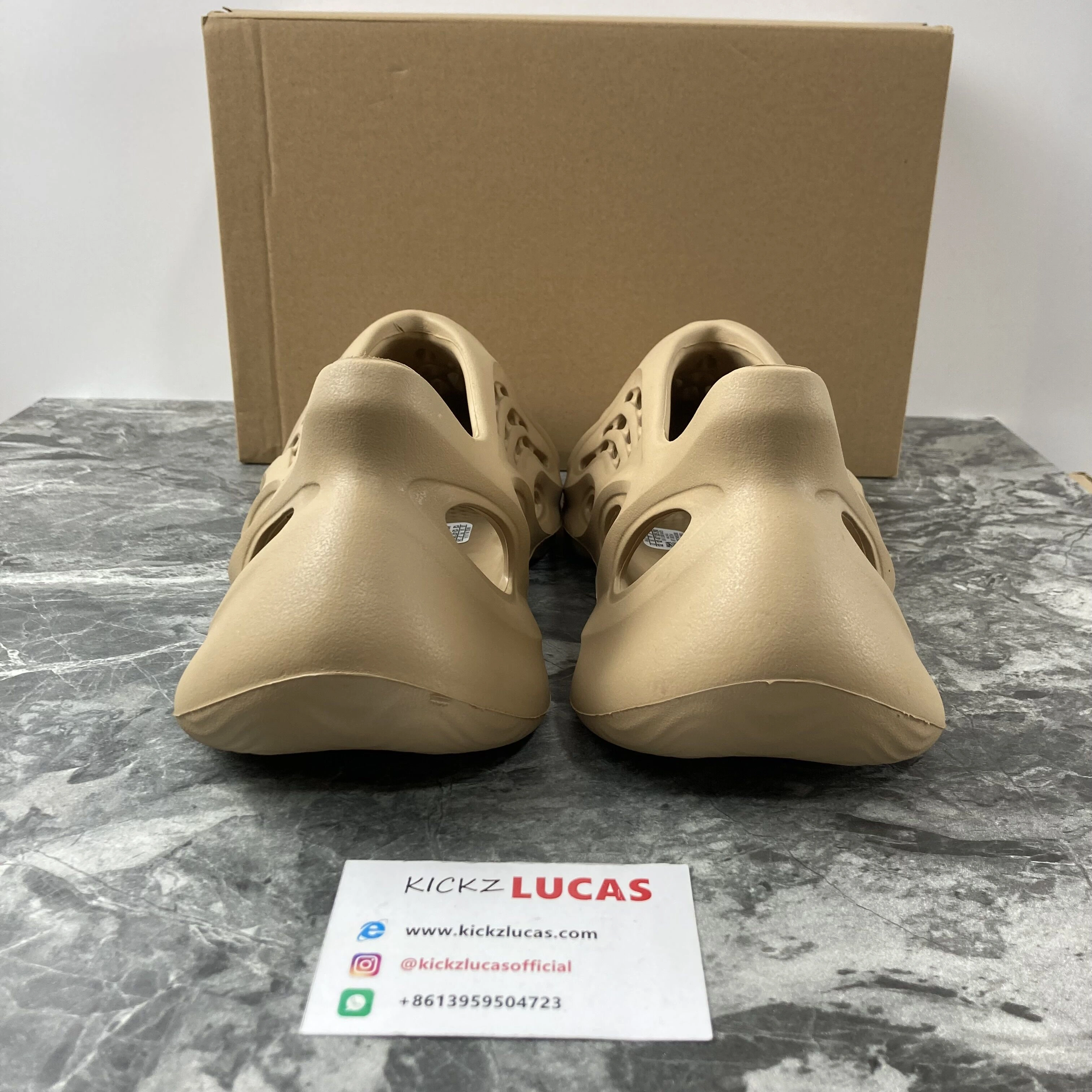 Yeezy Foam Runner Ochre GW Durable 2599