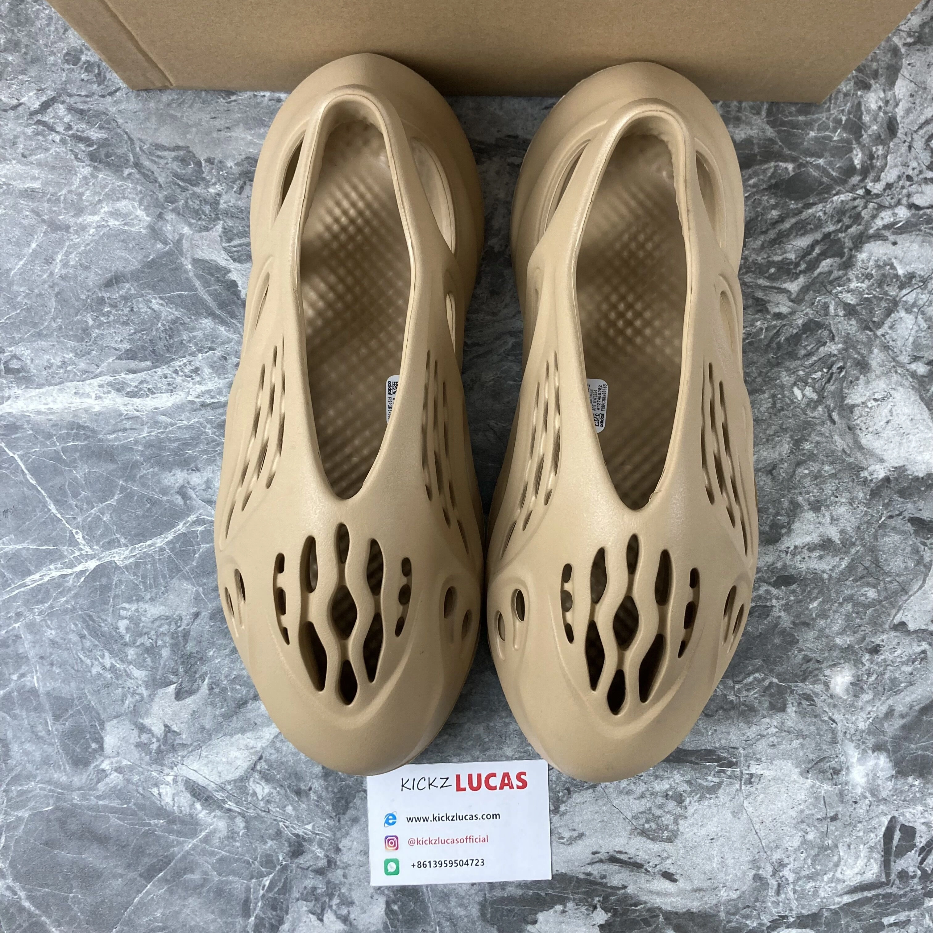 Yeezy Foam Runner Ochre GW Durable 2599