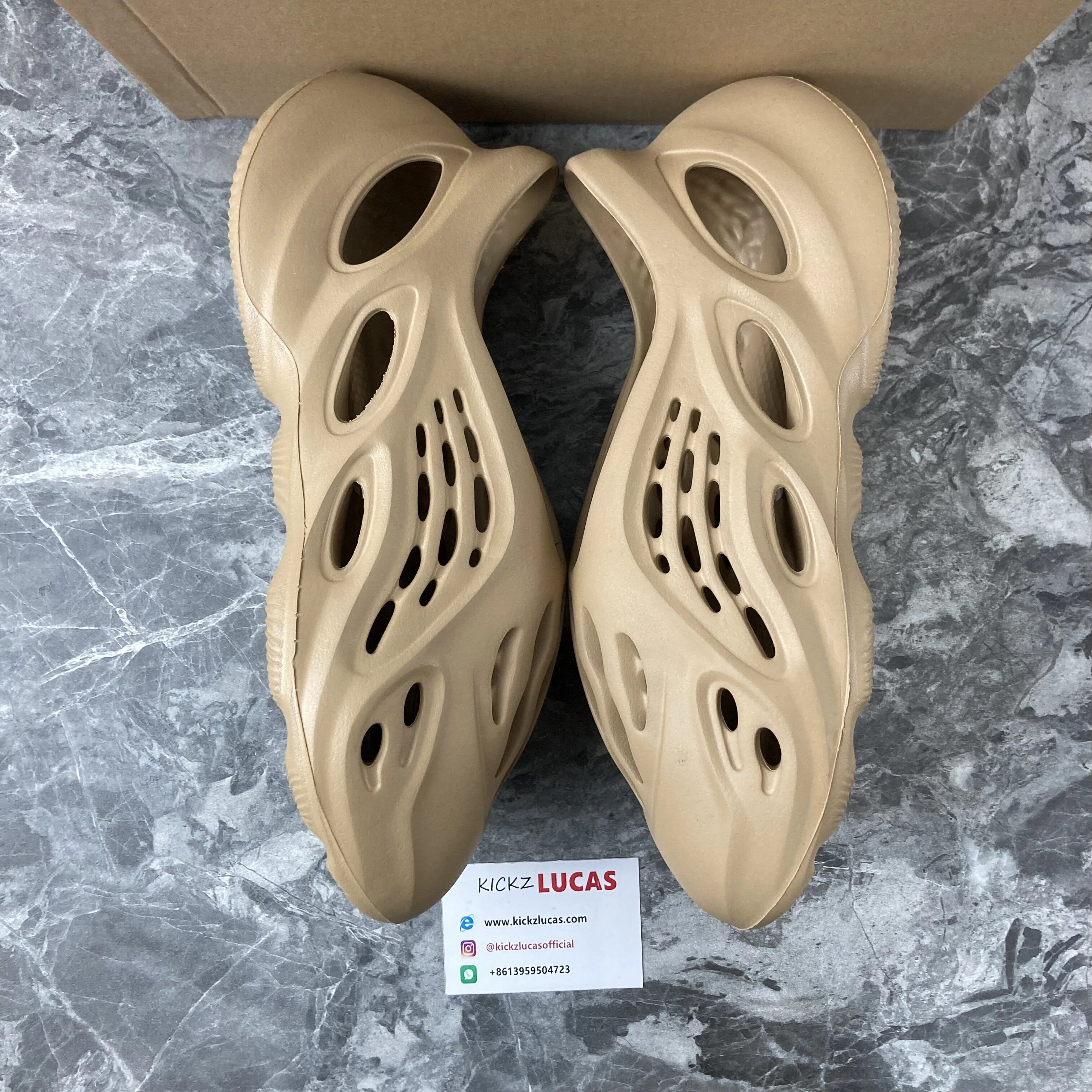 Yeezy Foam Runner Ochre GW Durable 2599