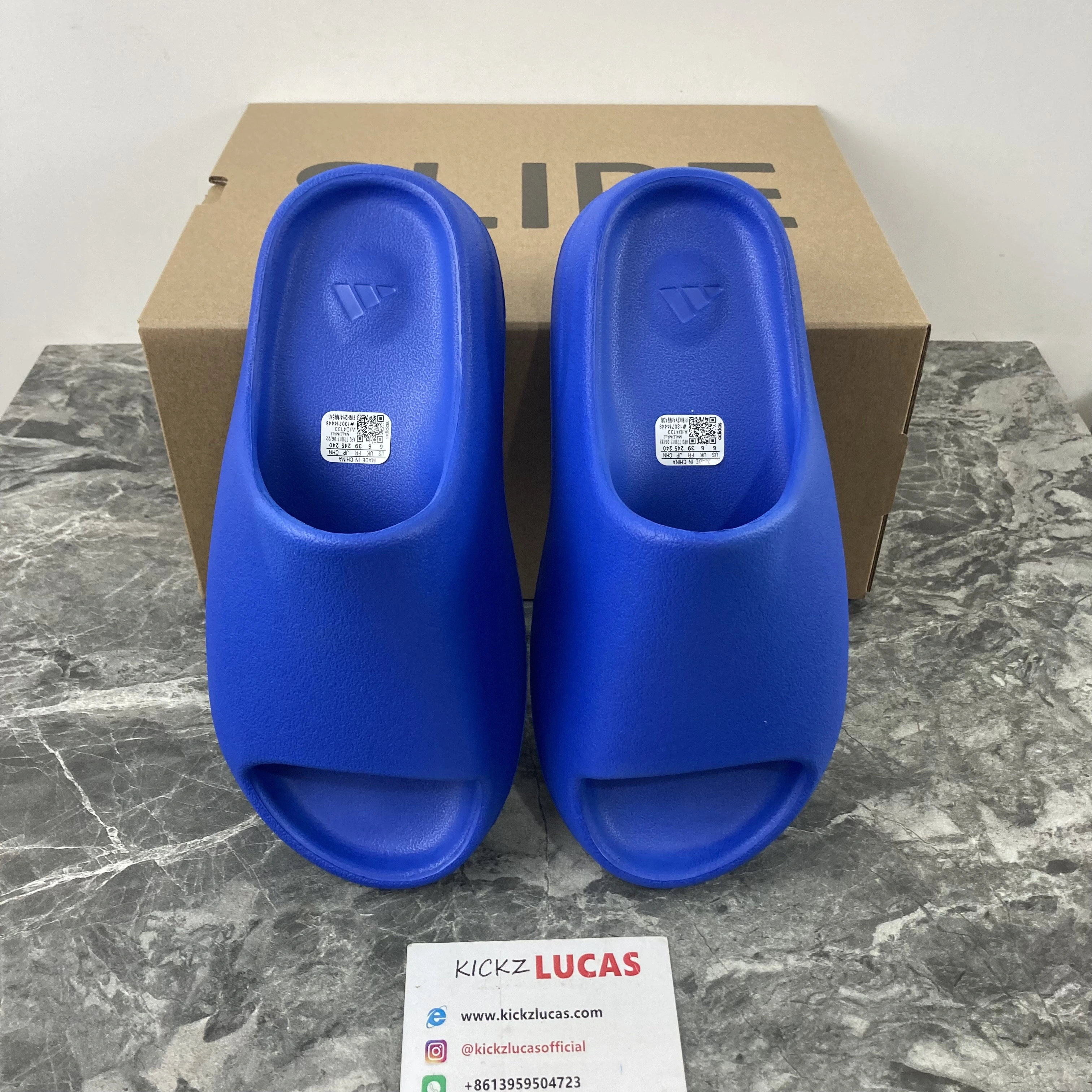 Yeezy Slide Azure ID NewStyle 2609