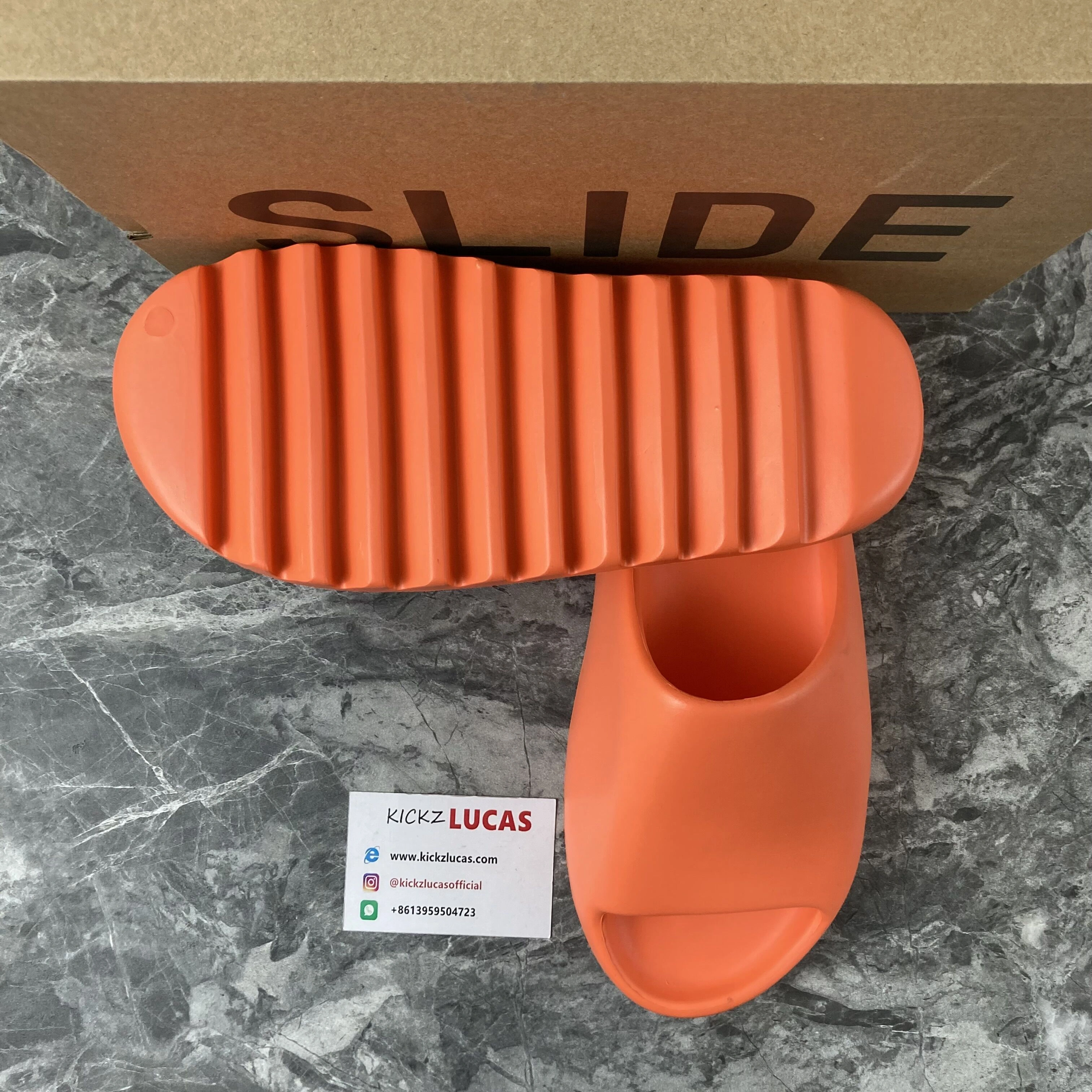 Yeezy Slide Enflame Orange GZ SportInspired 2611